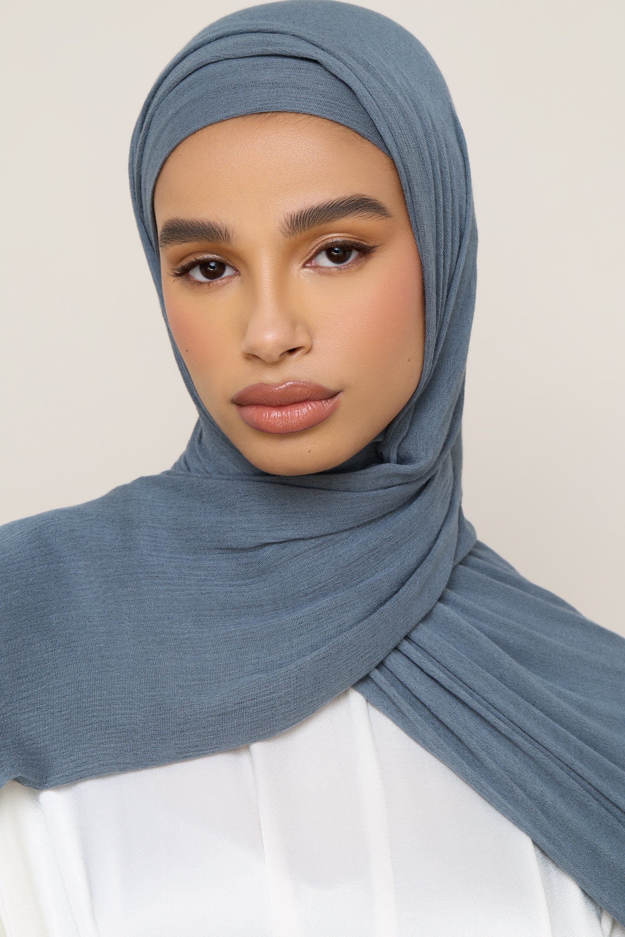 Modal Crinkle Hijab - Haze Hijabs Veiled 
