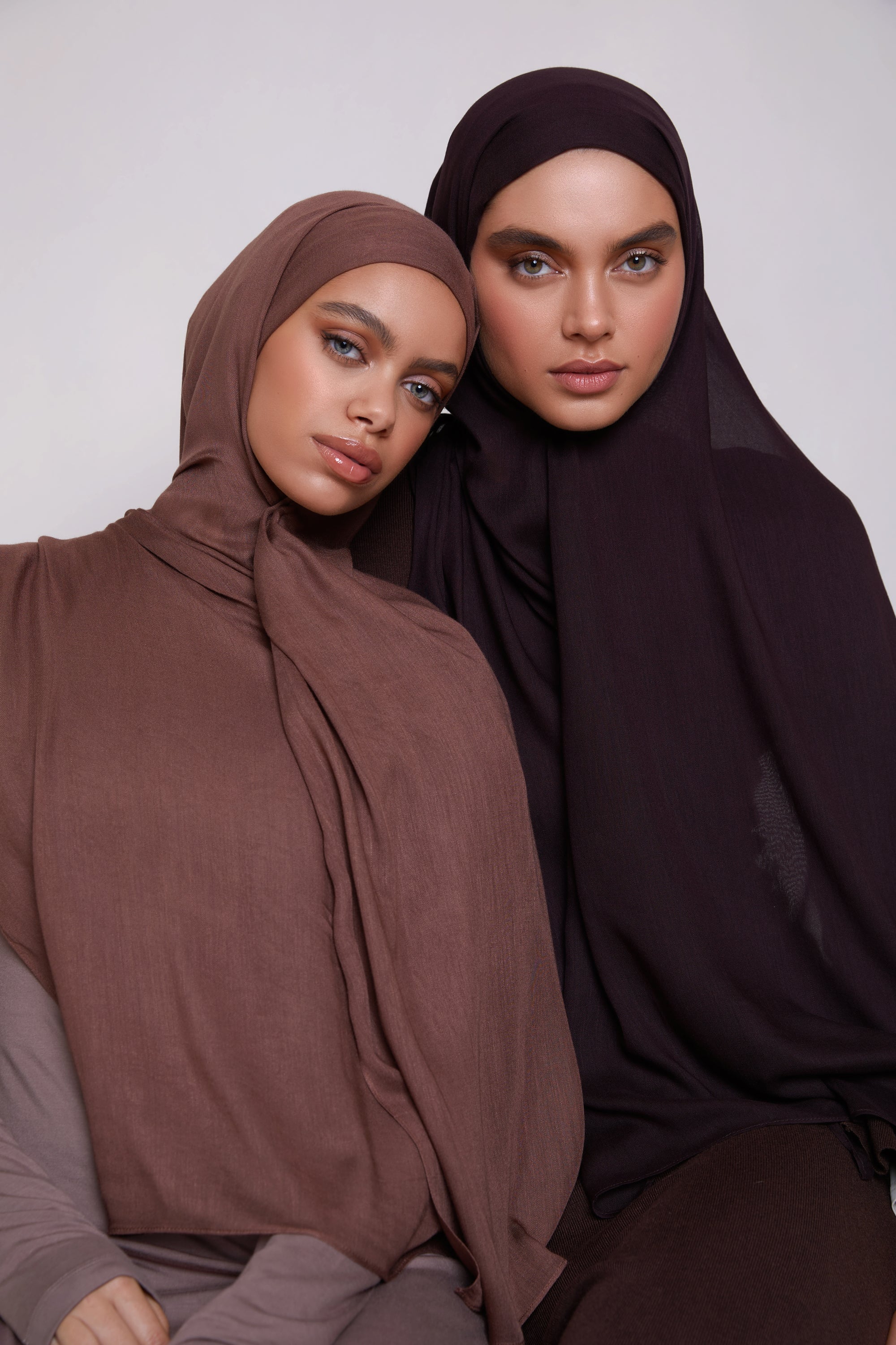 Modal Hijab - Cocoa Veiled 