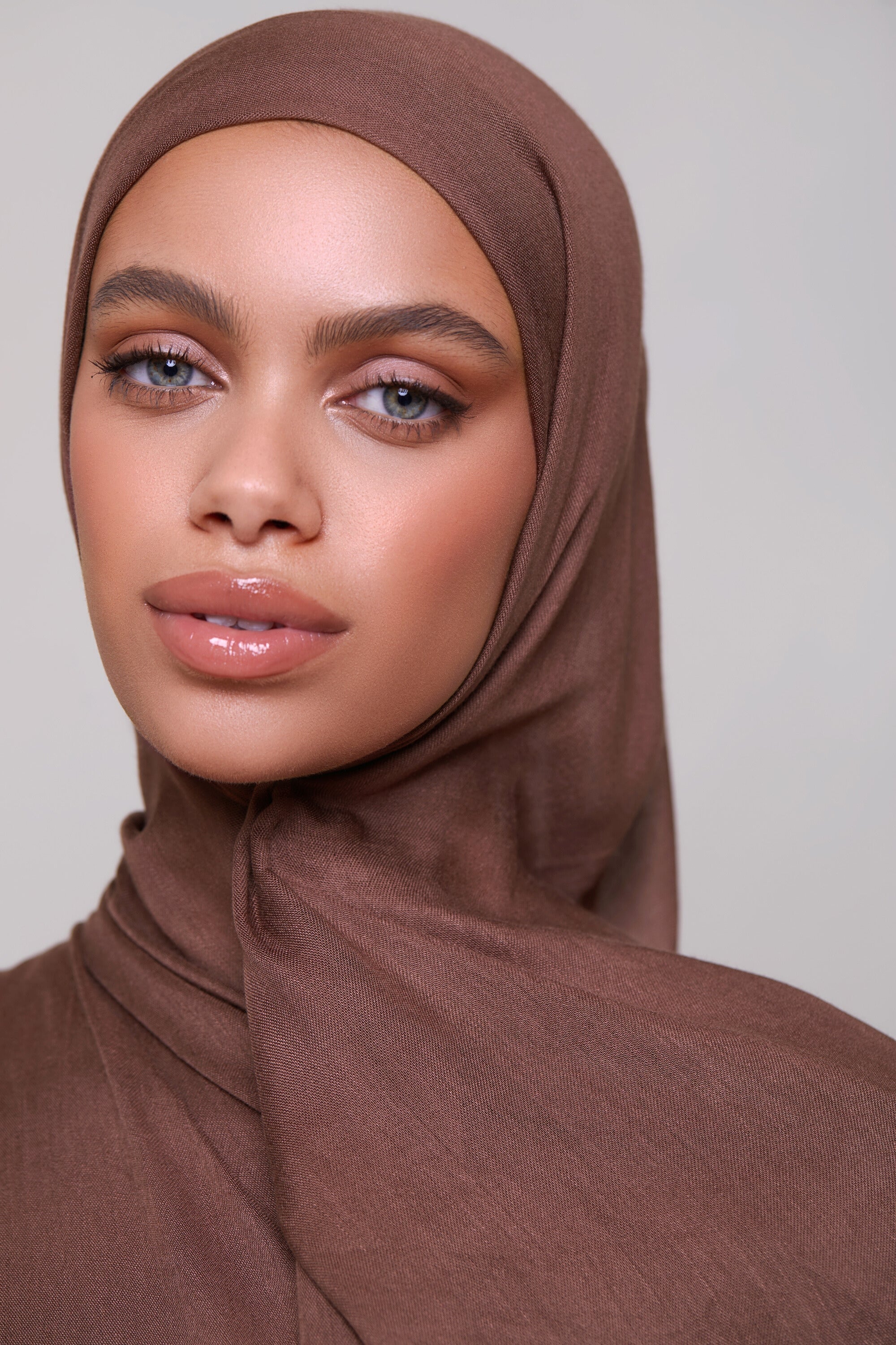 Modal Hijab - Cocoa Veiled 