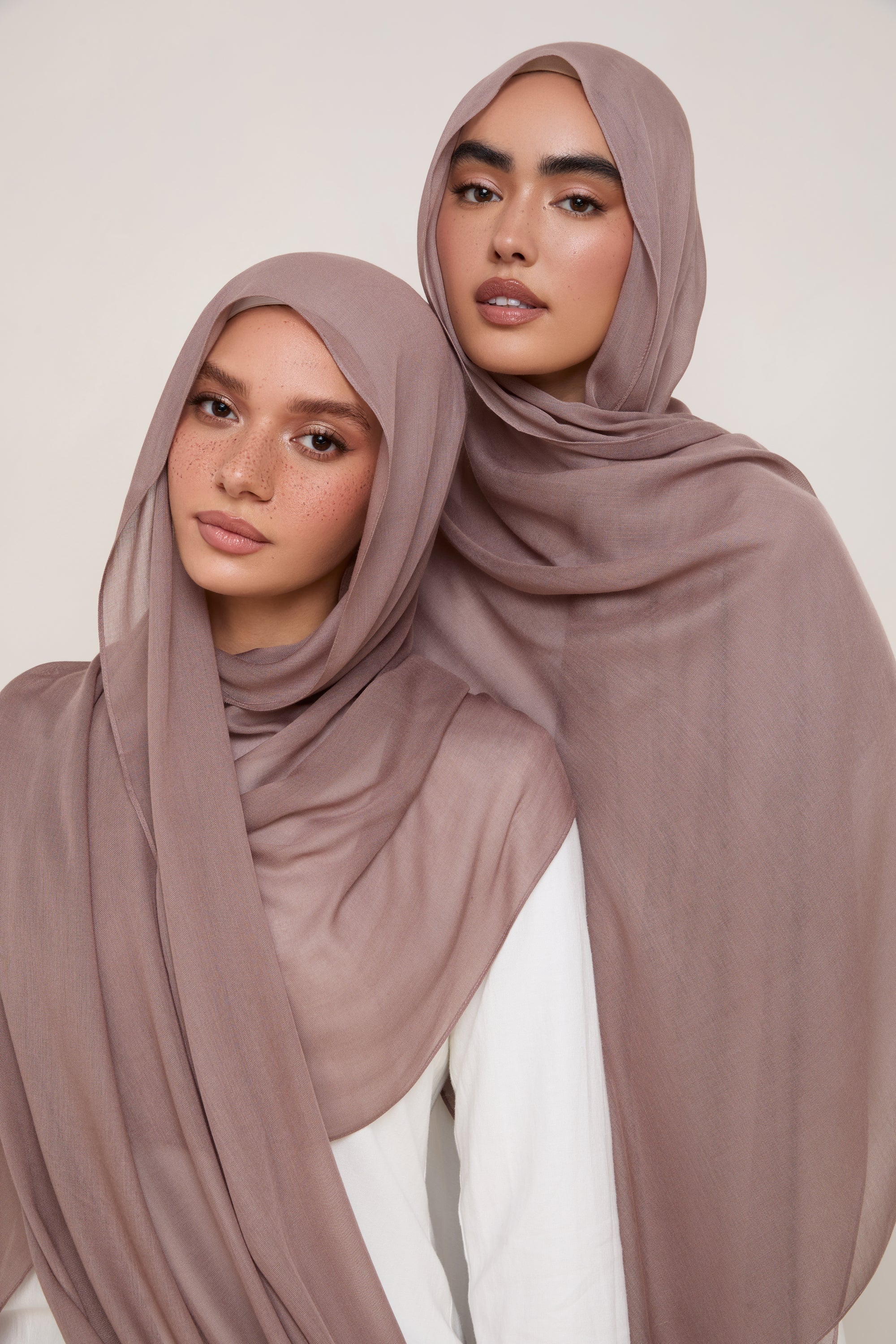 Modal Hijab - Deep Taupe
