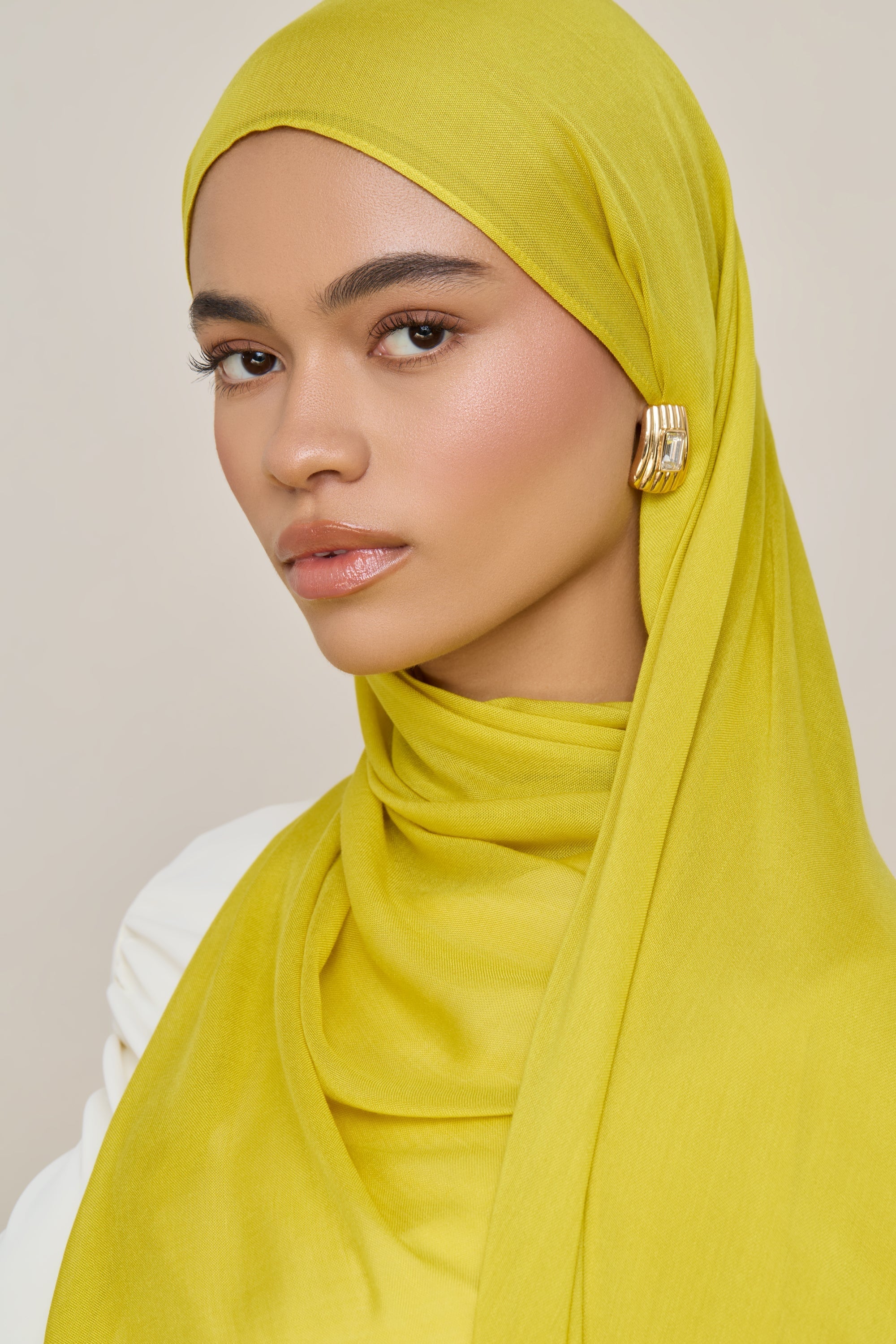 Modal Hijab - Mango Mint Hijabs Veiled 