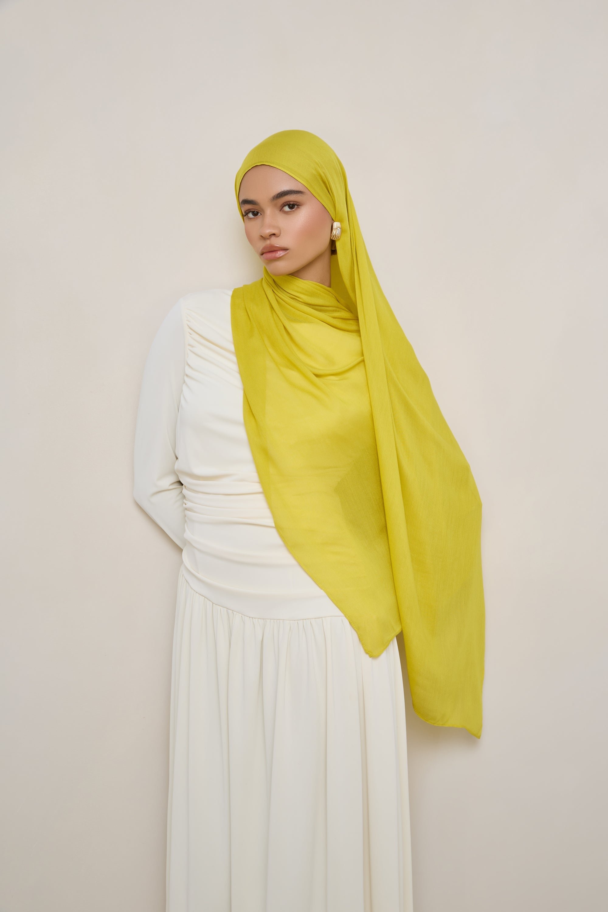 Modal Hijab - Mango Mint Hijabs Veiled 