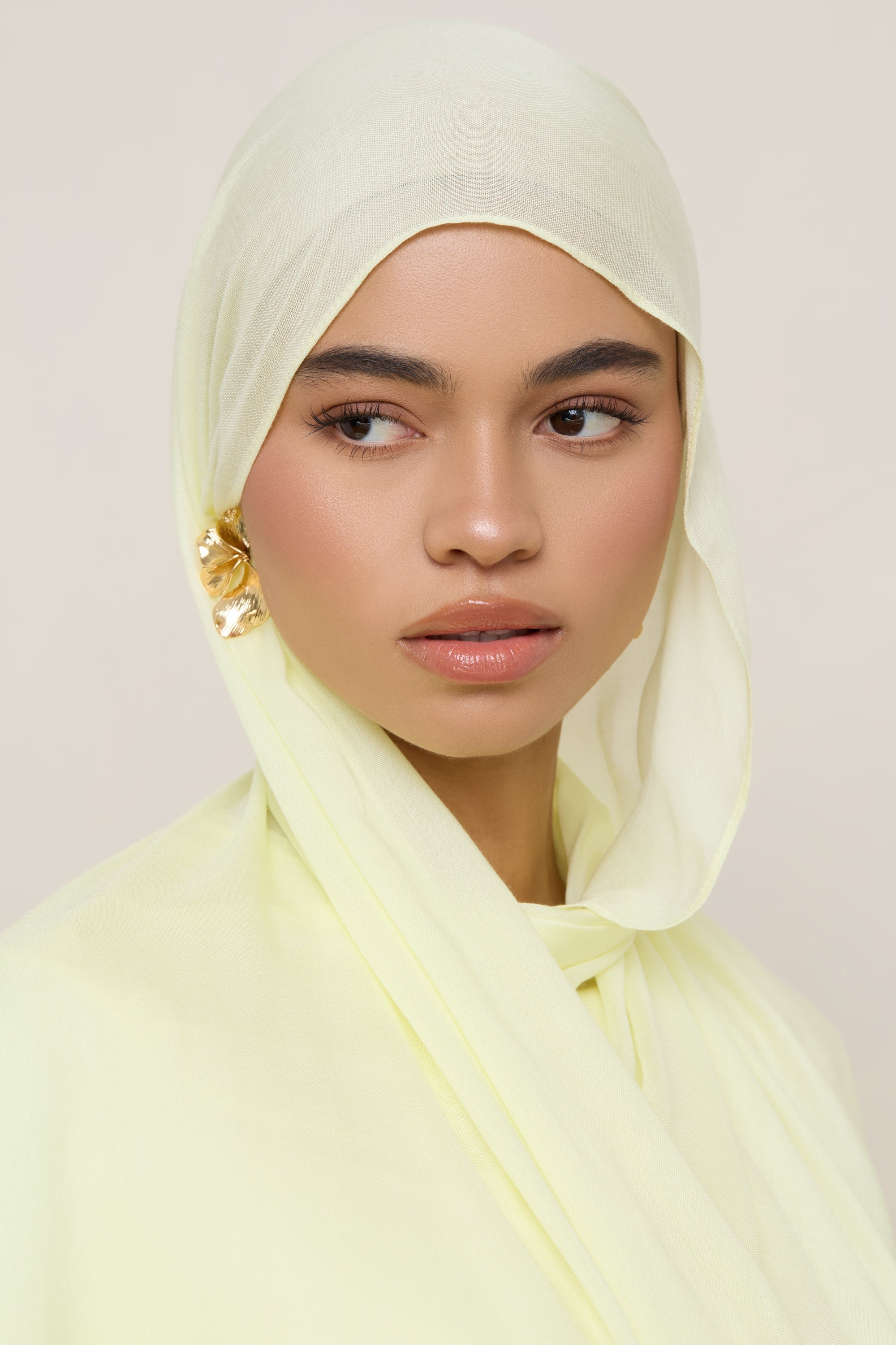 Modal Hijab - Mellow Yellow Hijabs Veiled 