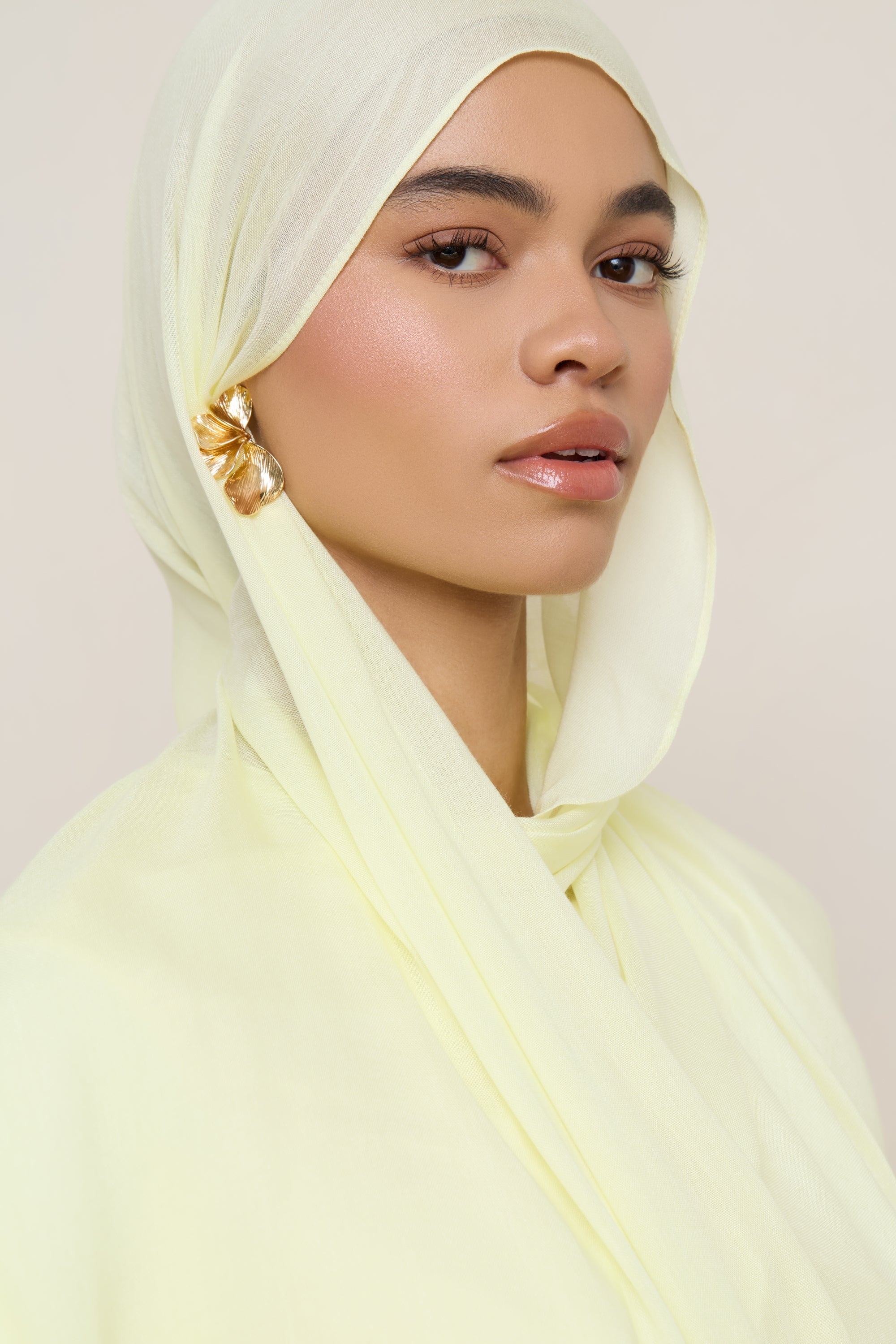 Modal Hijab - Mellow Yellow Hijabs Veiled 
