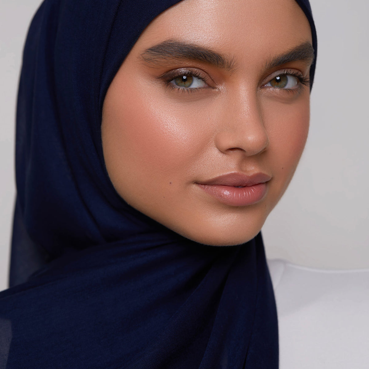 Modal Hijab - Navy Modal Hijab - Navy