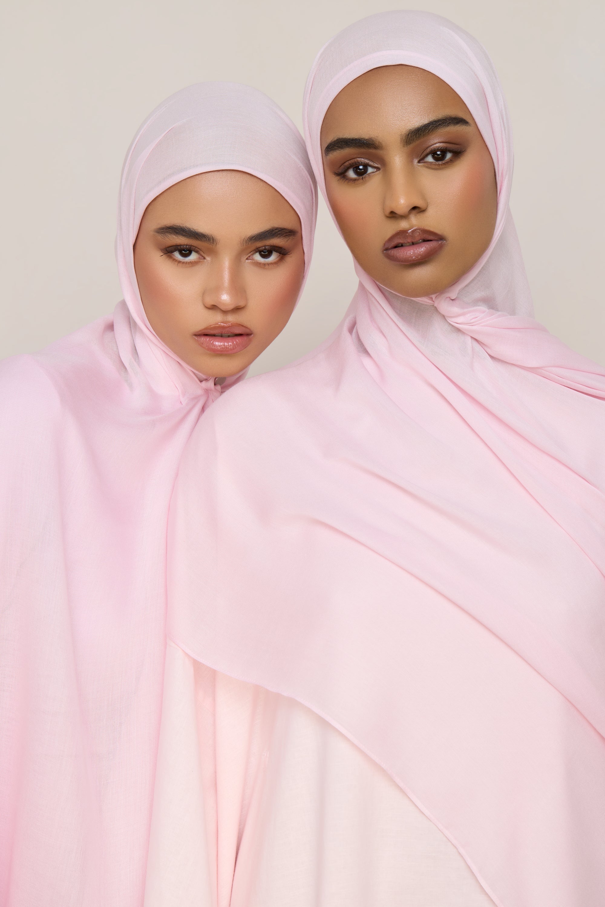 Modal Hijab - Pink-a-boo