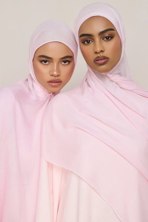 Modal Hijab - Pink-a-boo Hijabs Veiled 