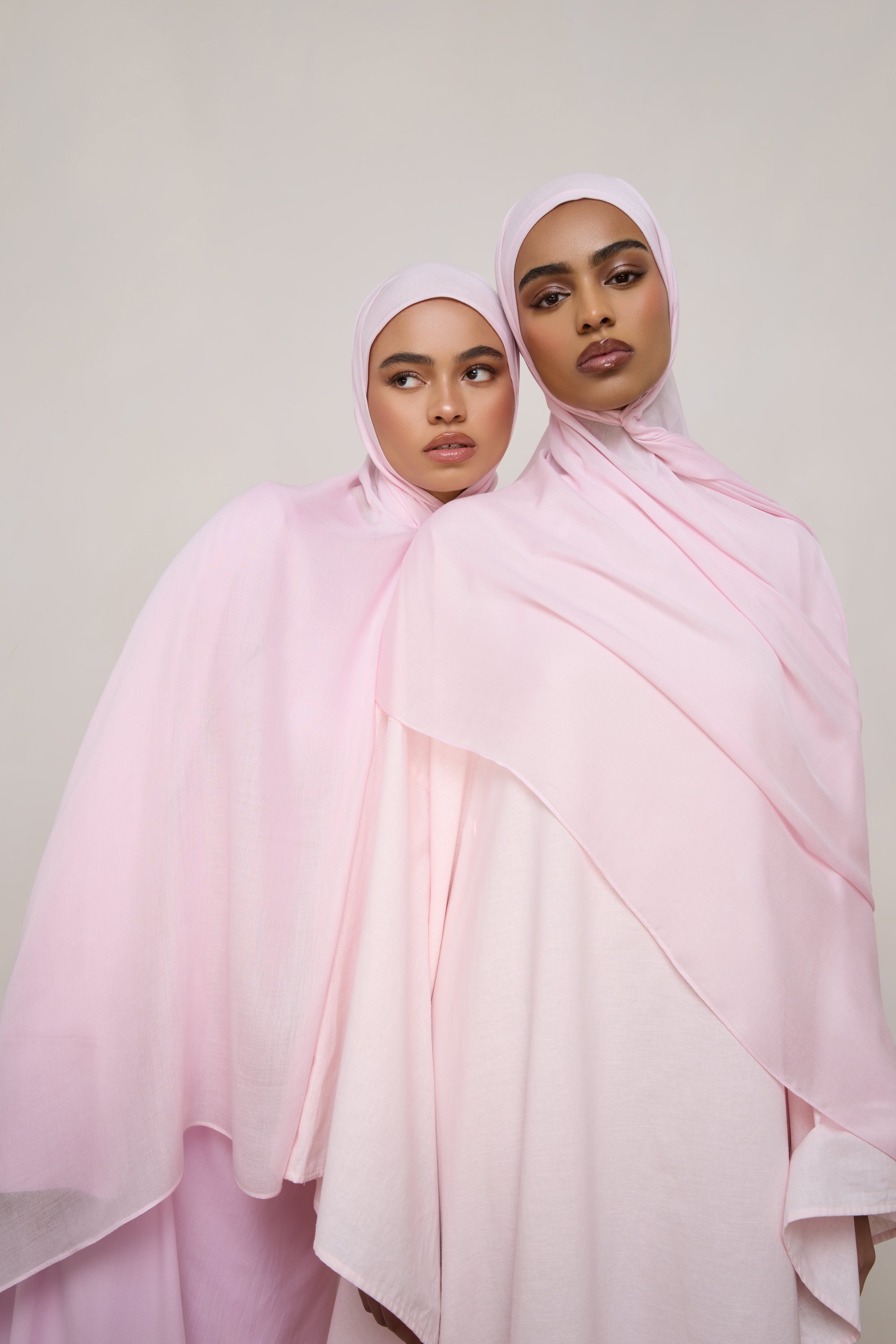Modal Hijab - Pink-a-boo Hijabs Veiled 