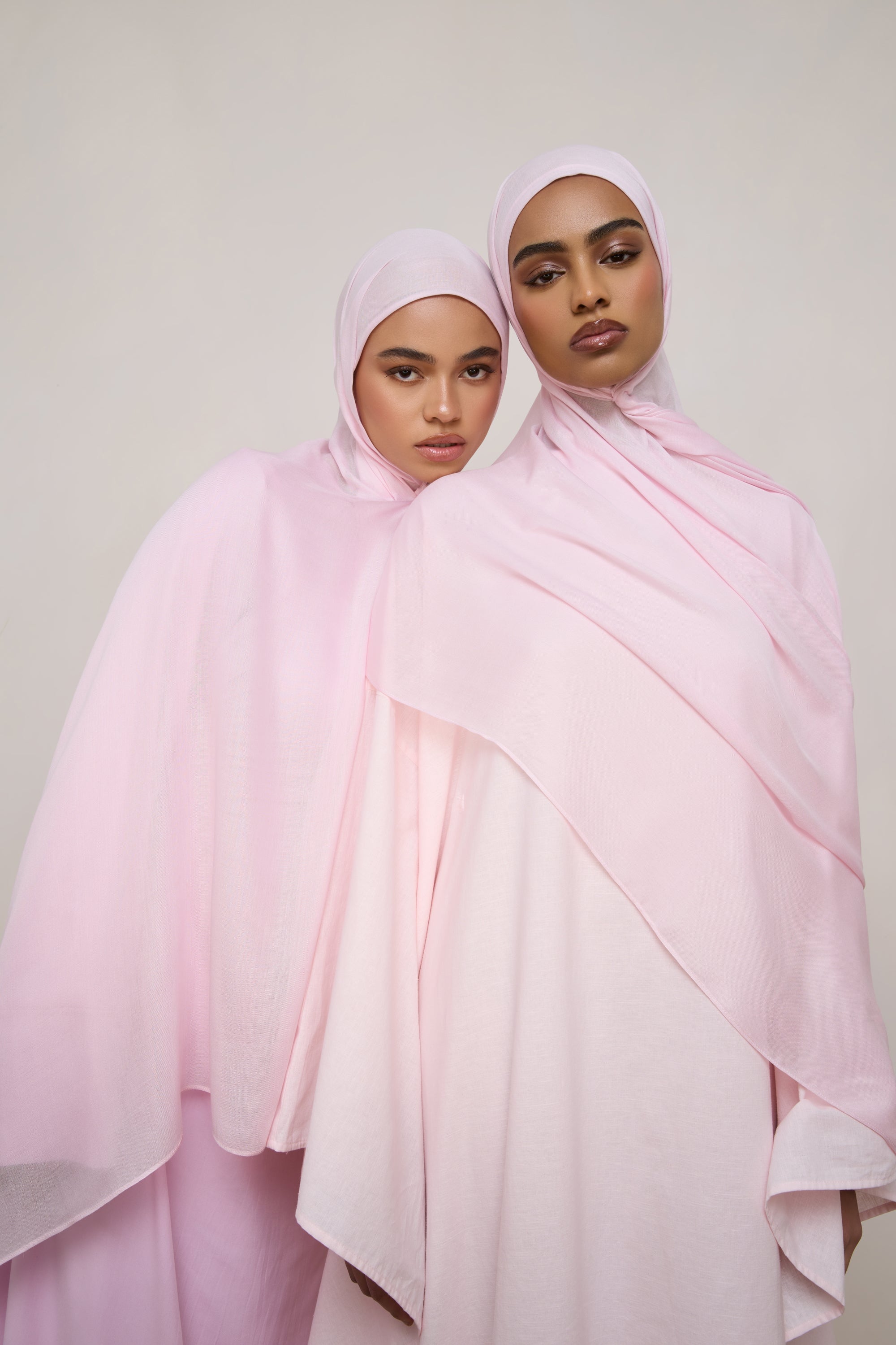 Modal Hijab - Pink-a-boo Hijabs Veiled 
