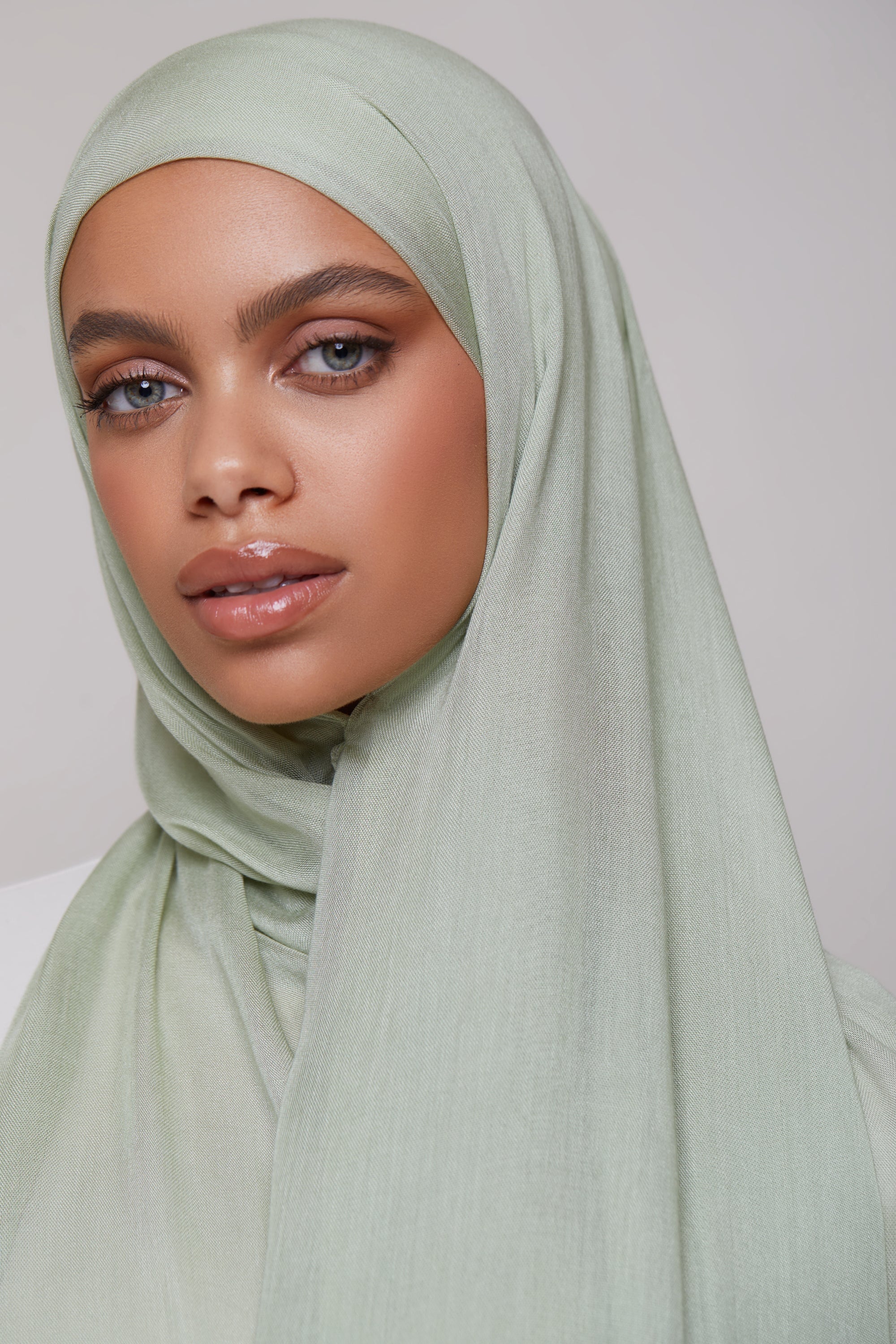 Modal Hijab - Pistachio Veiled 