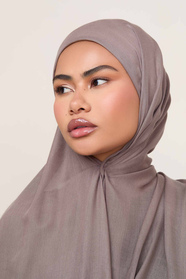 Modal Hijab - Truffle Hijabs Veiled 