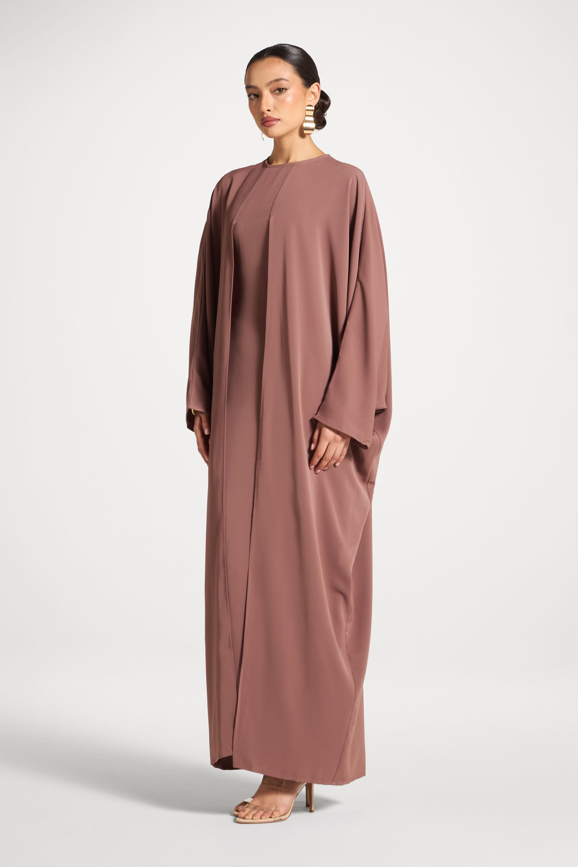 Nadine Maxi Dress - Wild Mushroom Abayas Veiled 