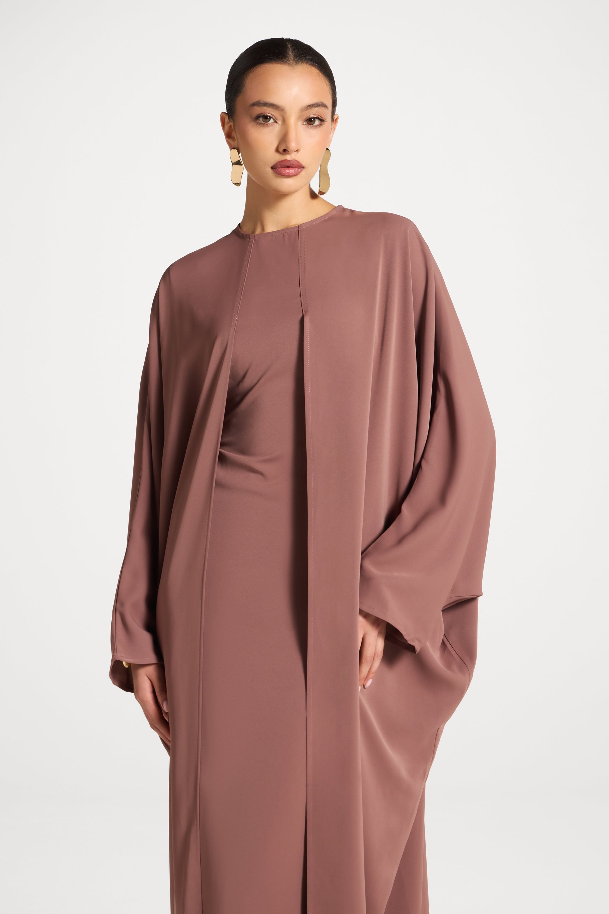 Nadine Maxi Dress - Wild Mushroom Abayas Veiled 