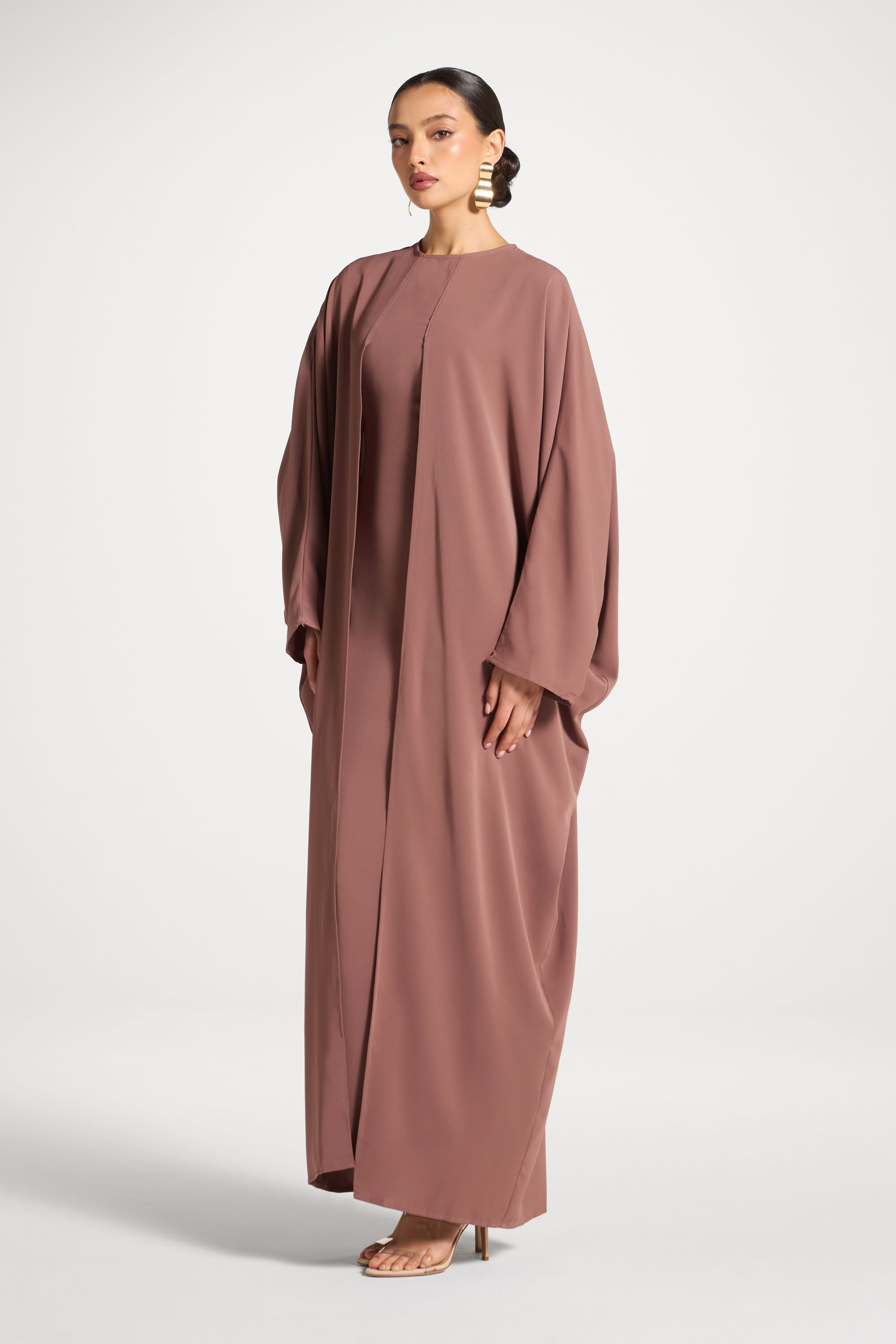 Nadine Maxi Dress - Wild Mushroom Abayas Veiled 
