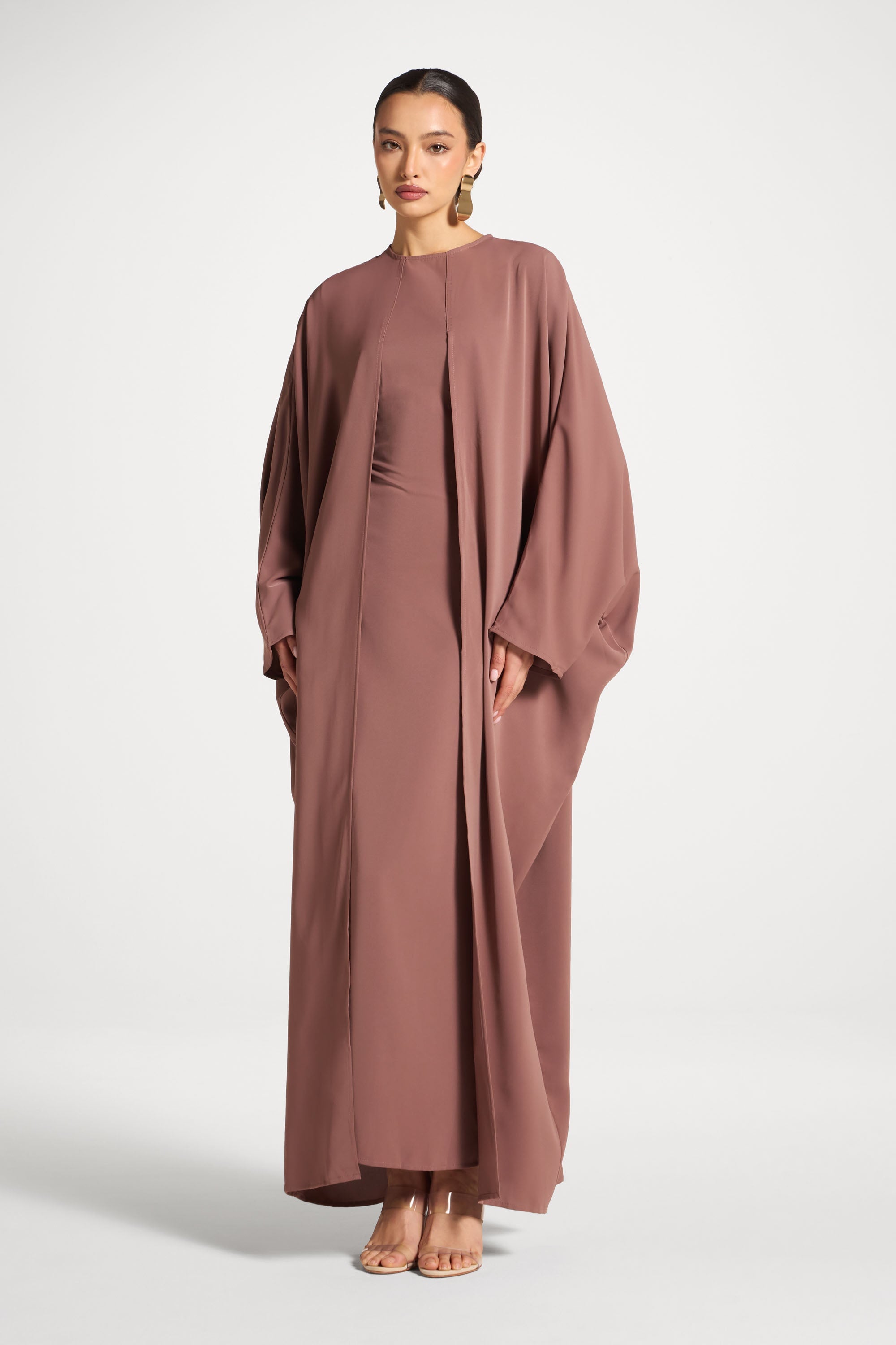 Nadine Maxi Dress - Wild Mushroom Abayas Veiled 