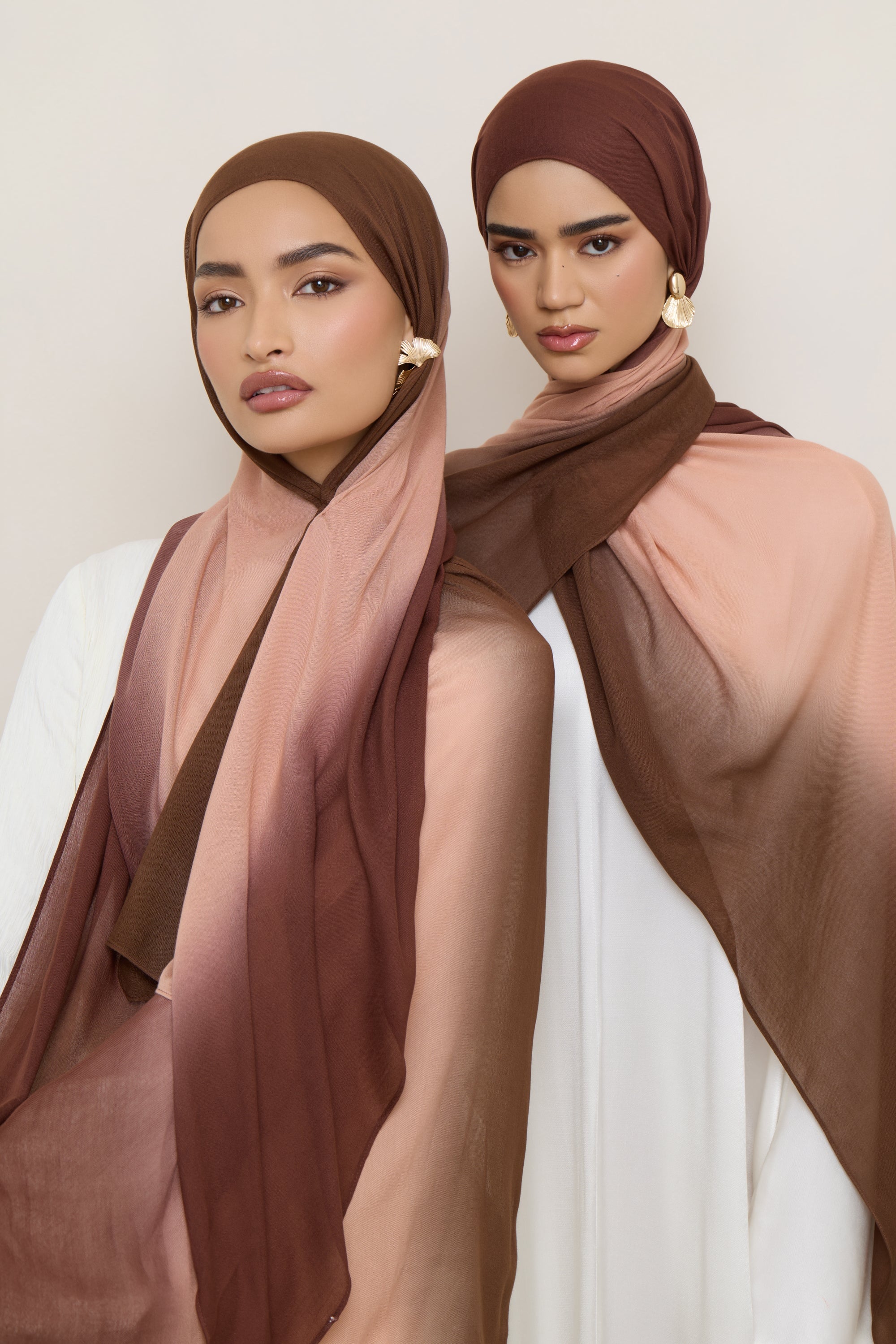Ombre Modal Hijab - Andorra Hijabs Veiled 