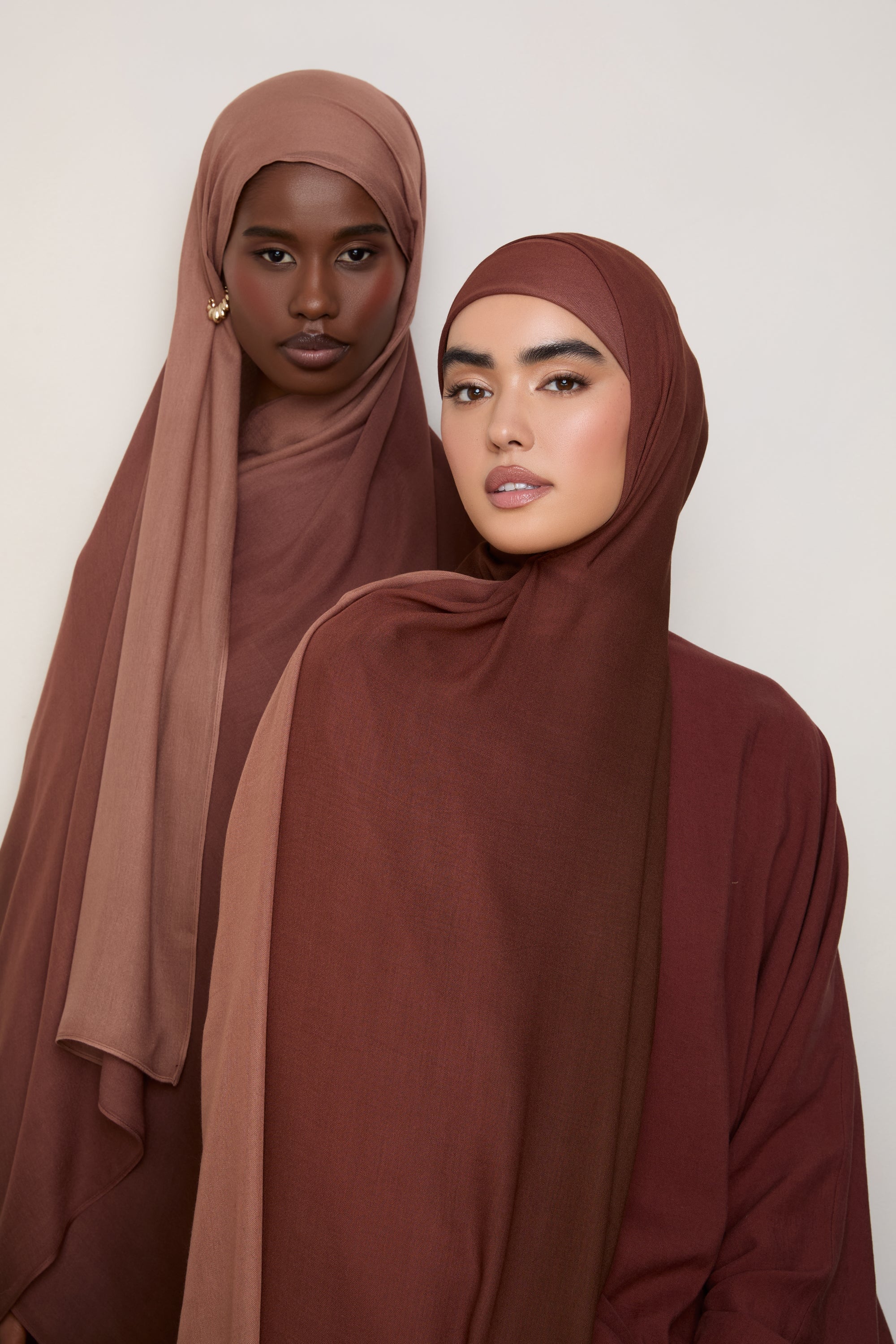 Ombre Modal Hijab - Baltic Amber