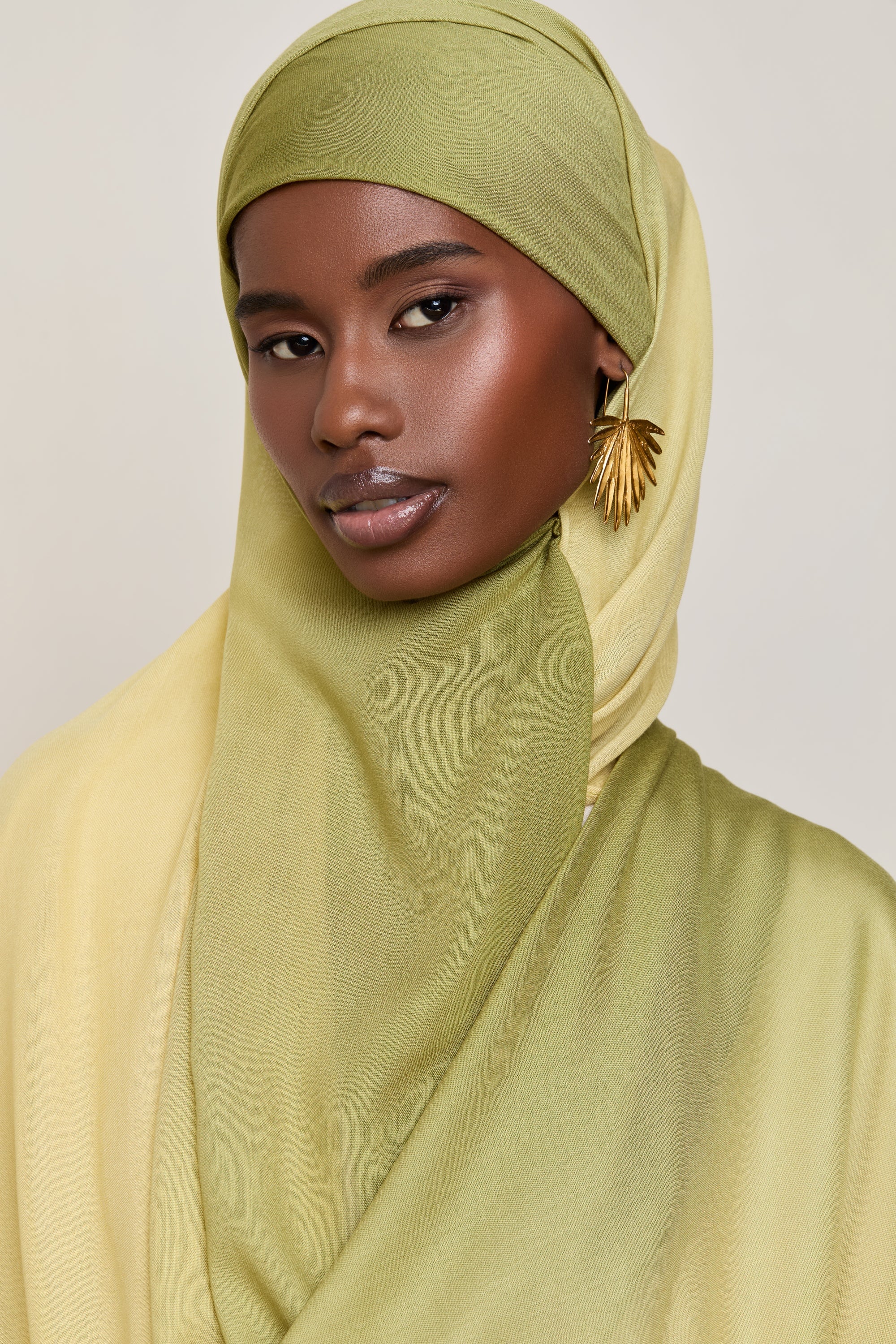 Ombre Modal Hijab - Cardamom Hijabs Veiled 