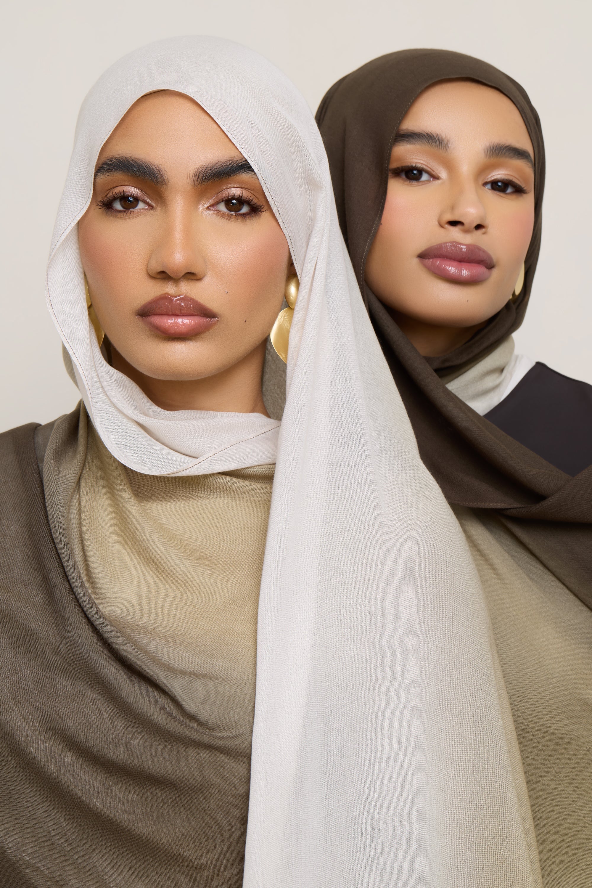 Ombre Modal Hijab - Cocoa Peaks Hijabs Veiled 