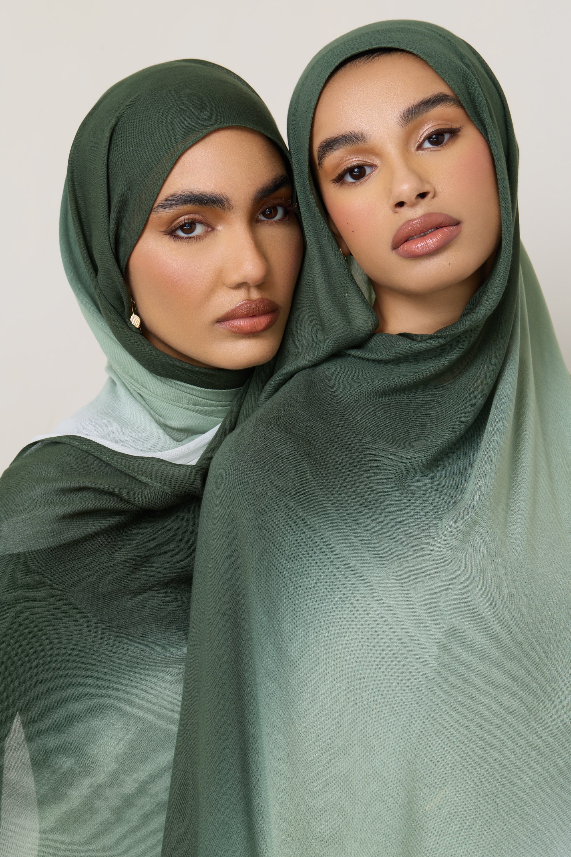 Ombre Modal Hijab - Forest Haze Hijabs Veiled 