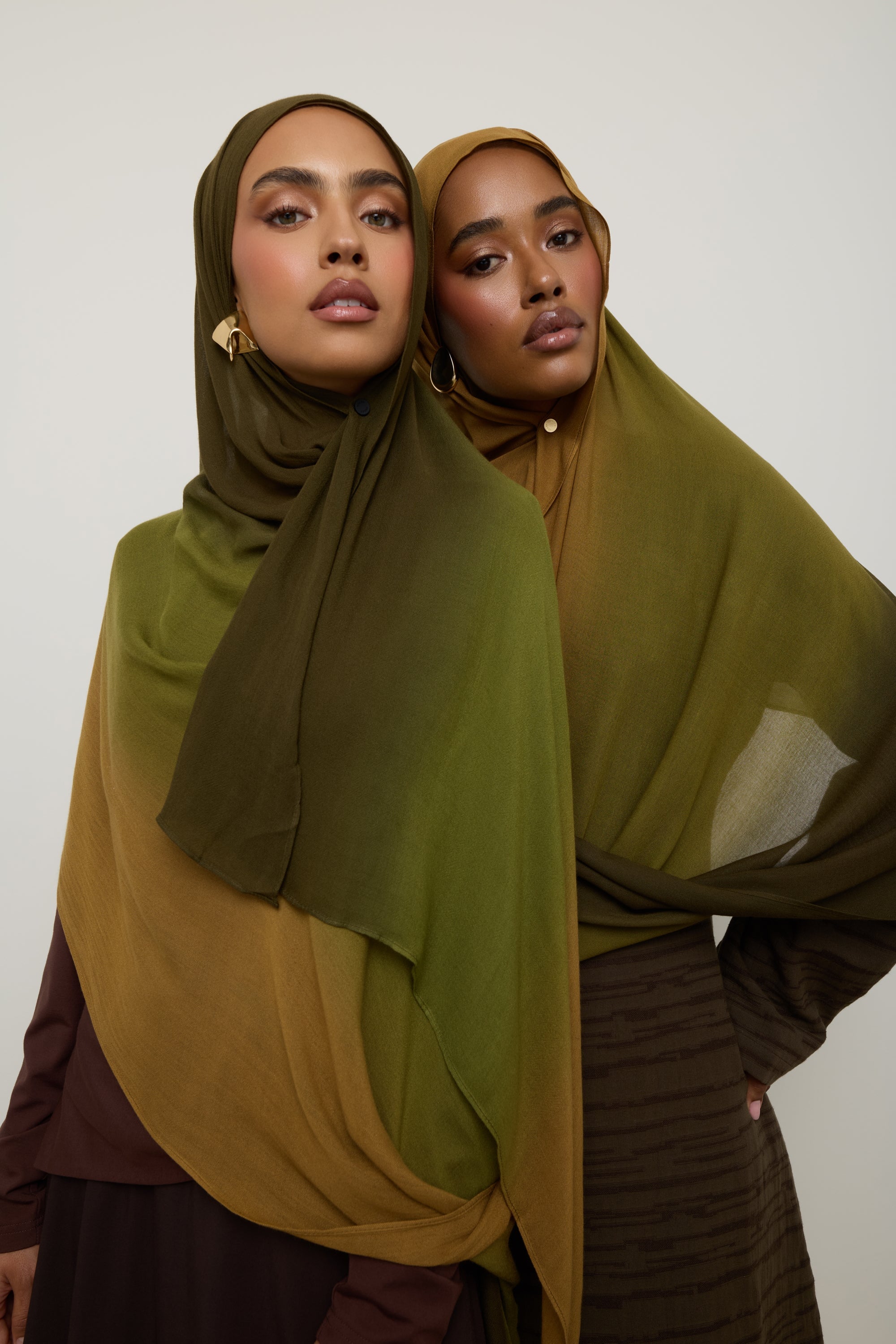 Ombre Modal Hijab - Golden Grove Hijab Veiled 