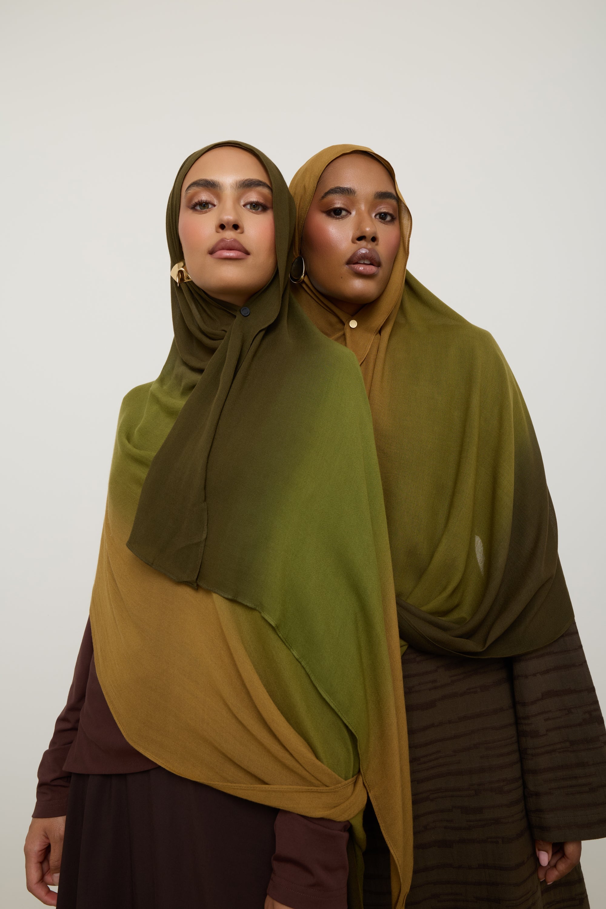 Ombre Modal Hijab - Golden Grove Hijab Veiled 