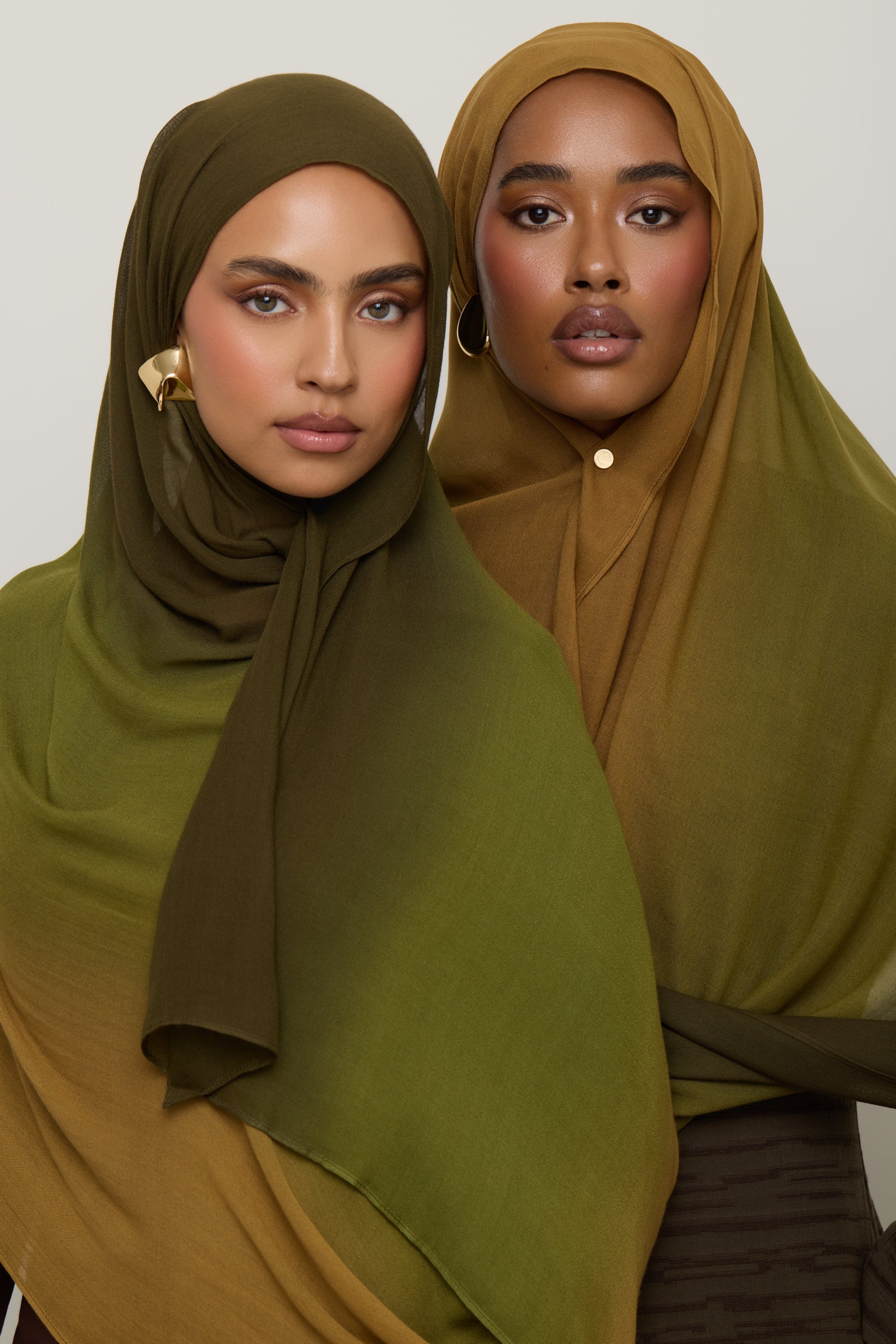 Ombre Modal Hijab - Golden Grove Hijab Veiled 