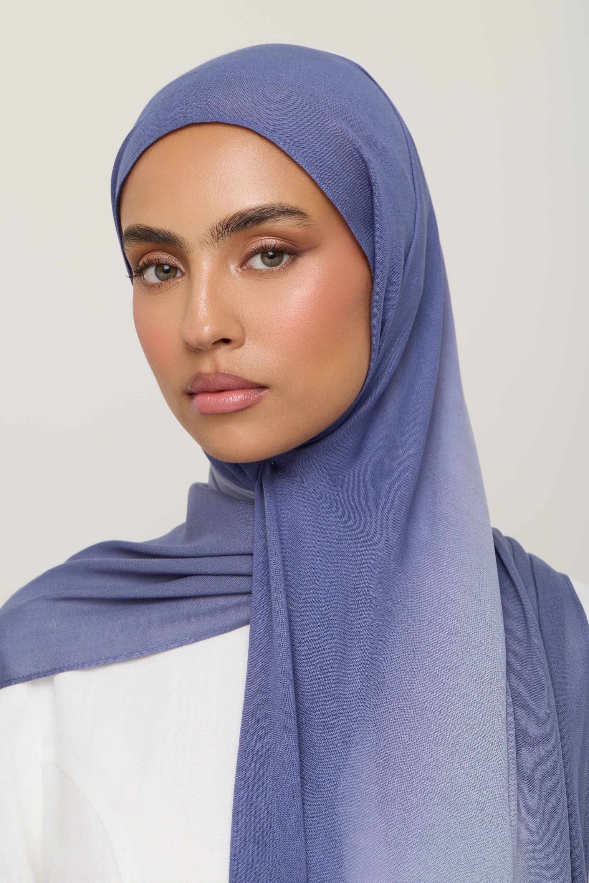 Ombre Modal Hijab - Granite Hijab Veiled 