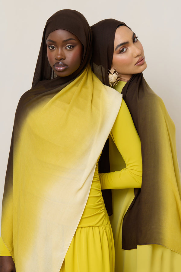 Ombre Modal Hijab - Honeycomb Hijabs Veiled 