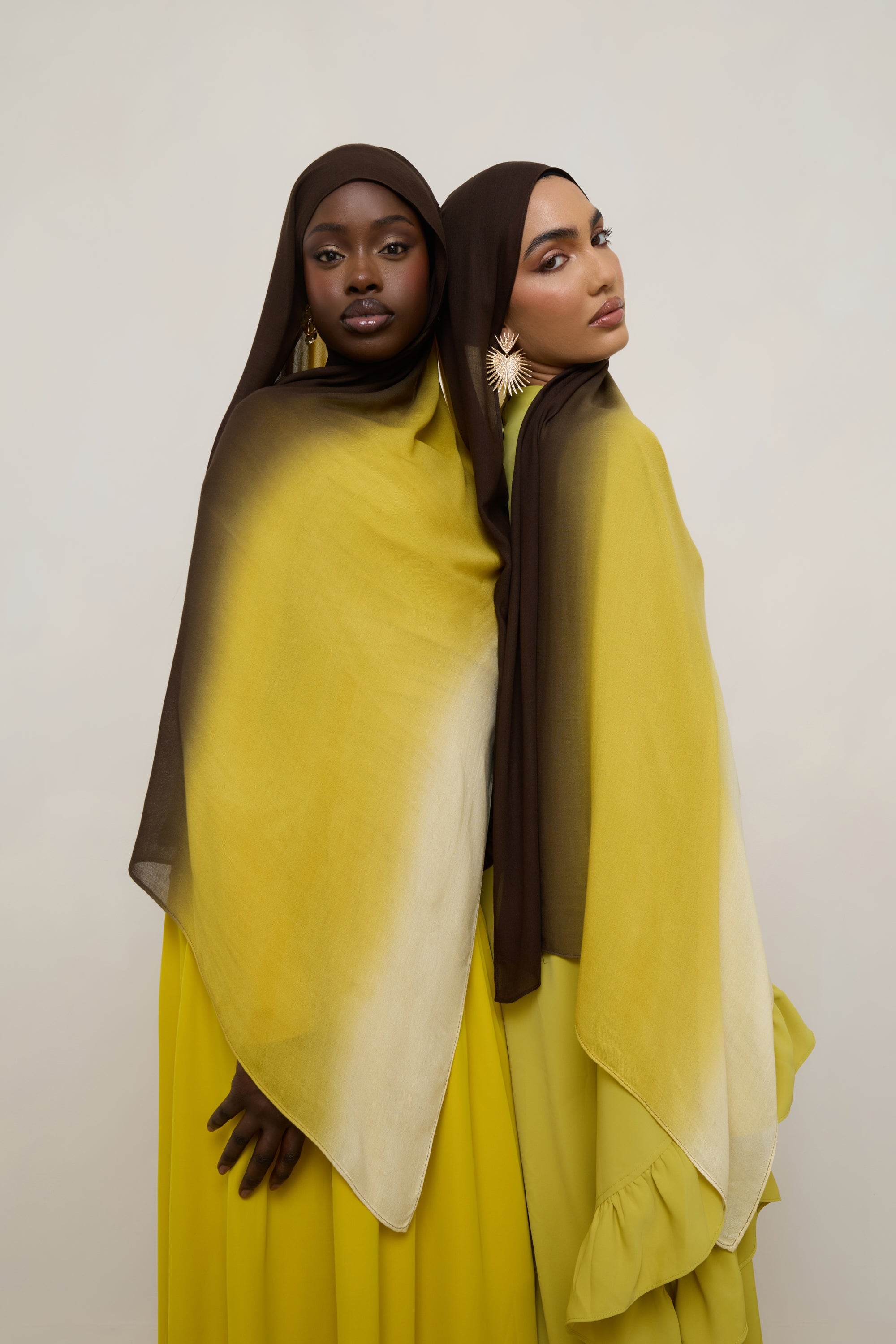 Ombre Modal Hijab - Honeycomb Hijabs Veiled 