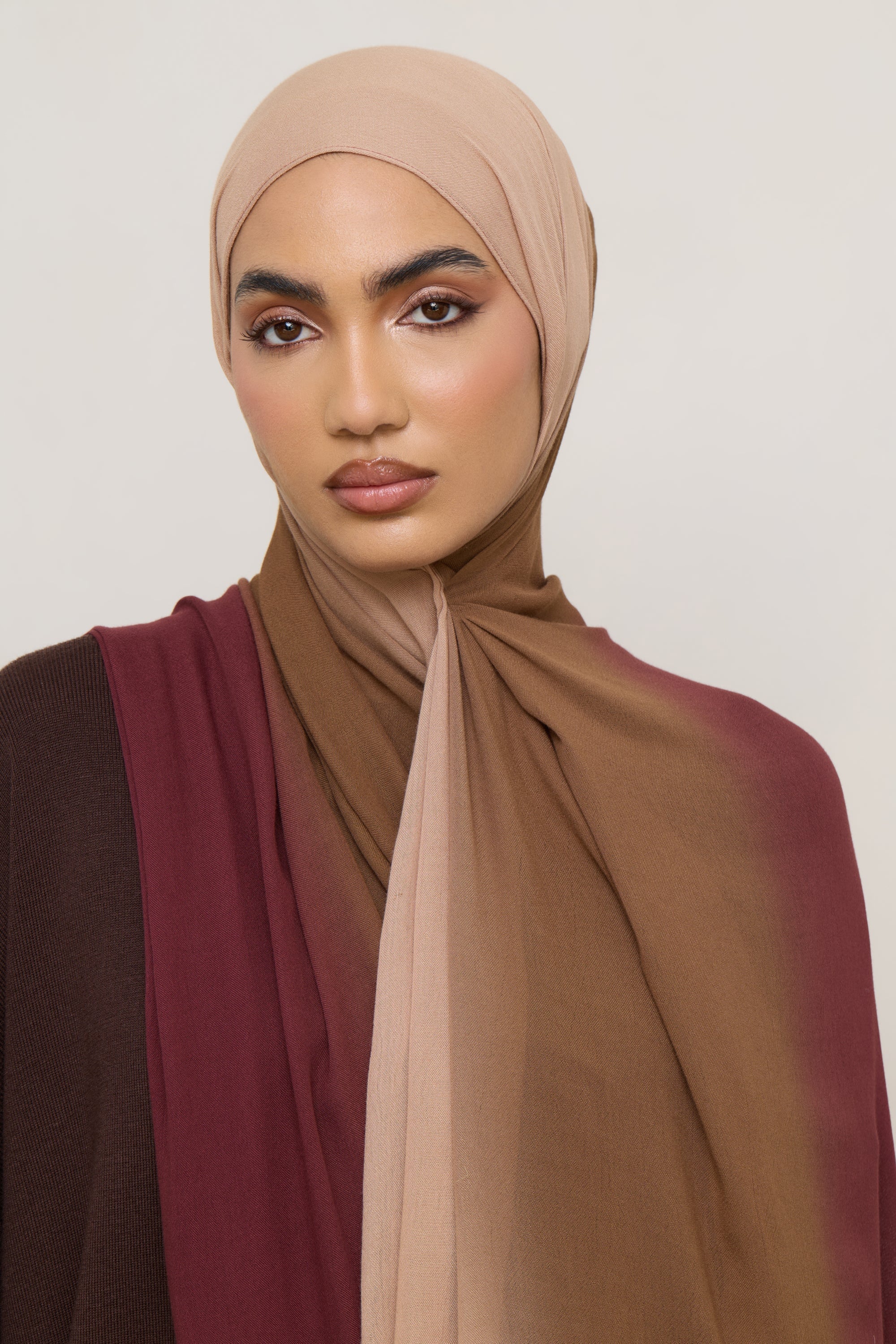 Ombre Modal Hijab - Maple Hijabs Veiled 