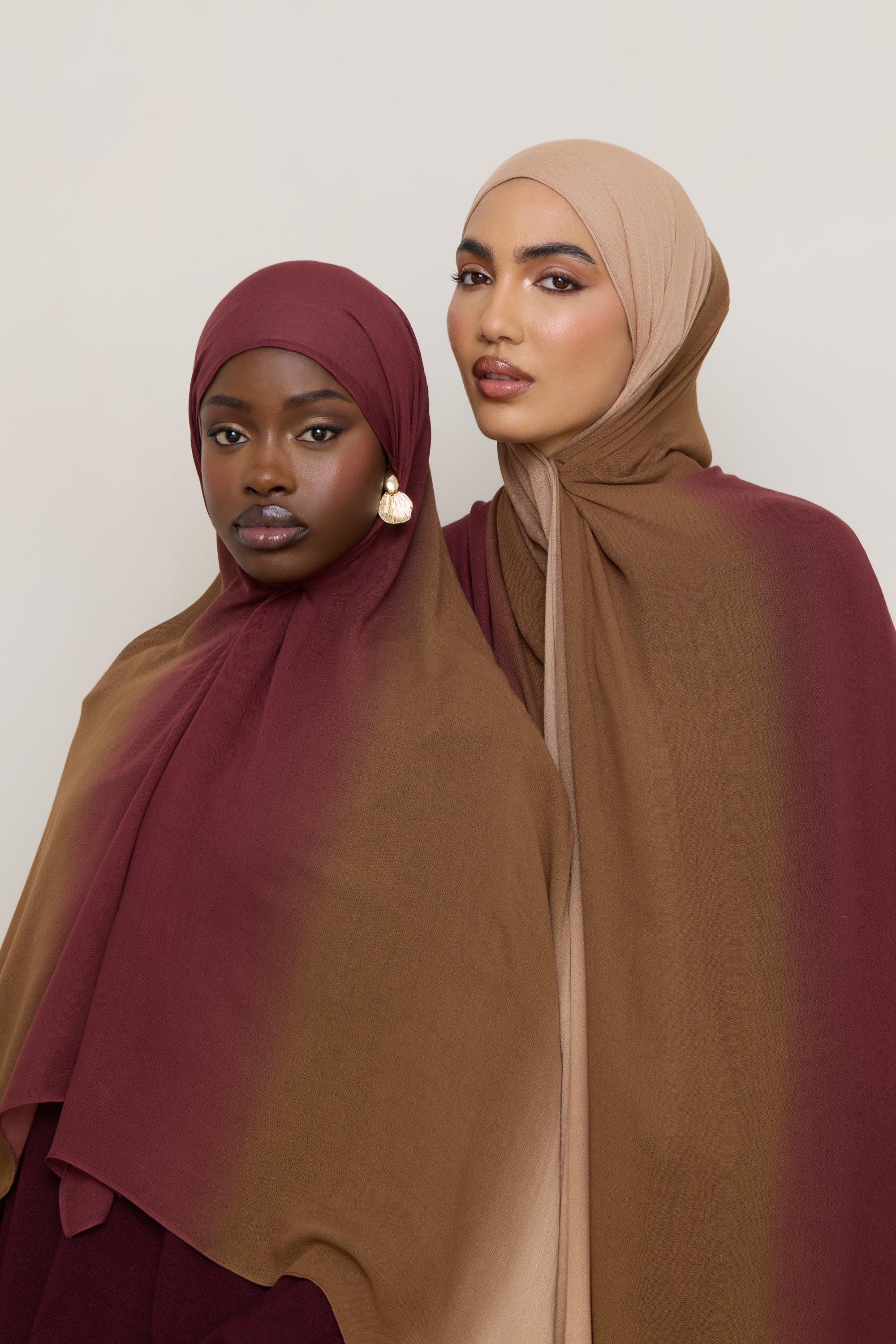 Ombre Modal Hijab - Maple Hijabs Veiled 