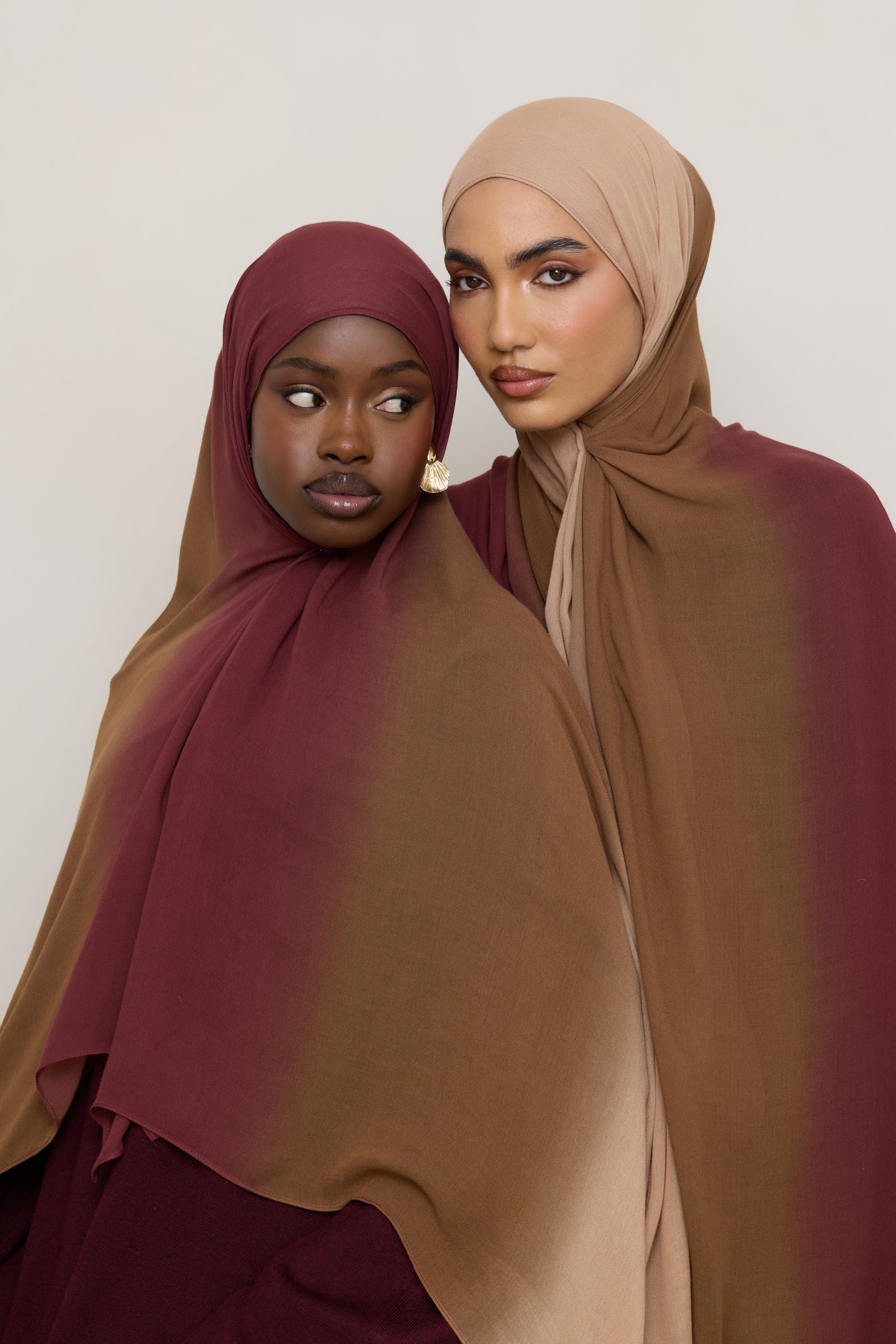 Ombre Modal Hijab - Maple Hijabs Veiled 