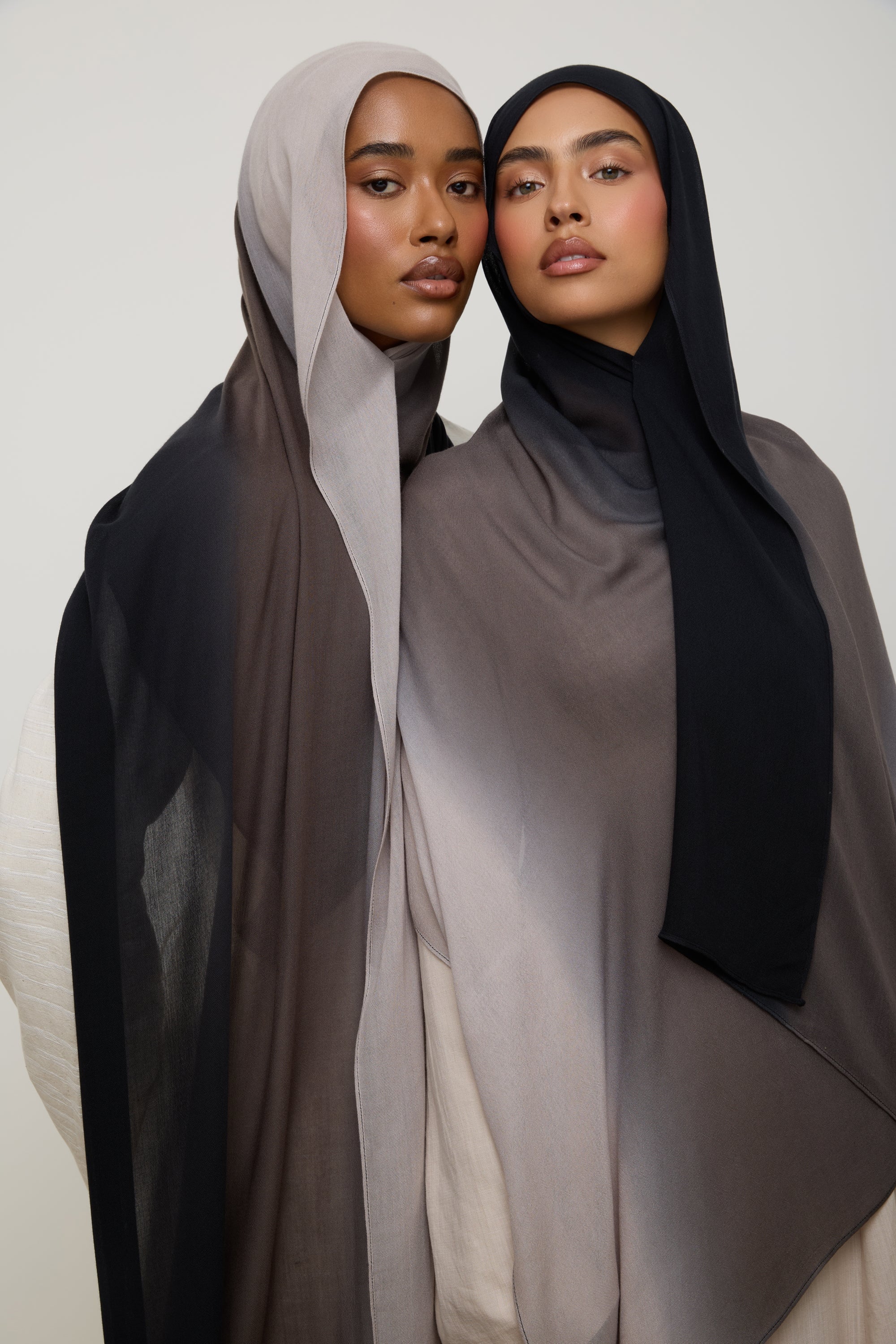 Ombre Modal Hijab - Terrain Hijab Veiled 