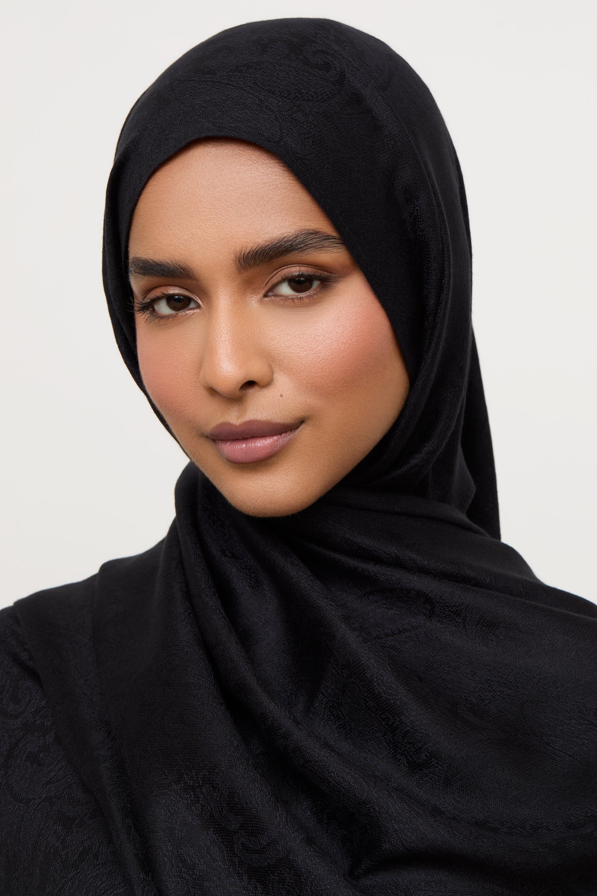 Pashmina Hijab Scarf - Black Hijabs Veiled 