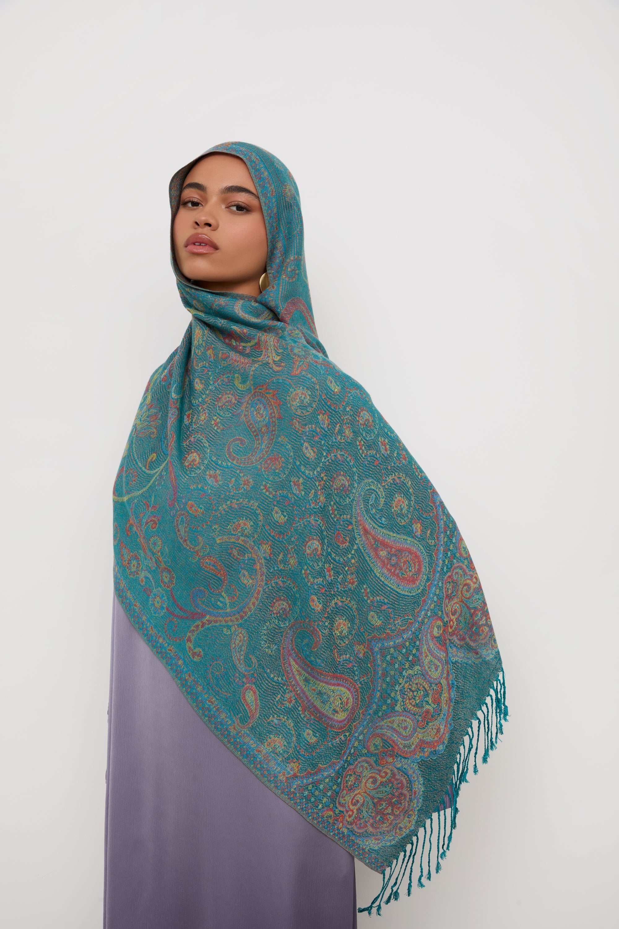 Pashmina Hijab Scarf - Bosphorus Hijabs Veiled 