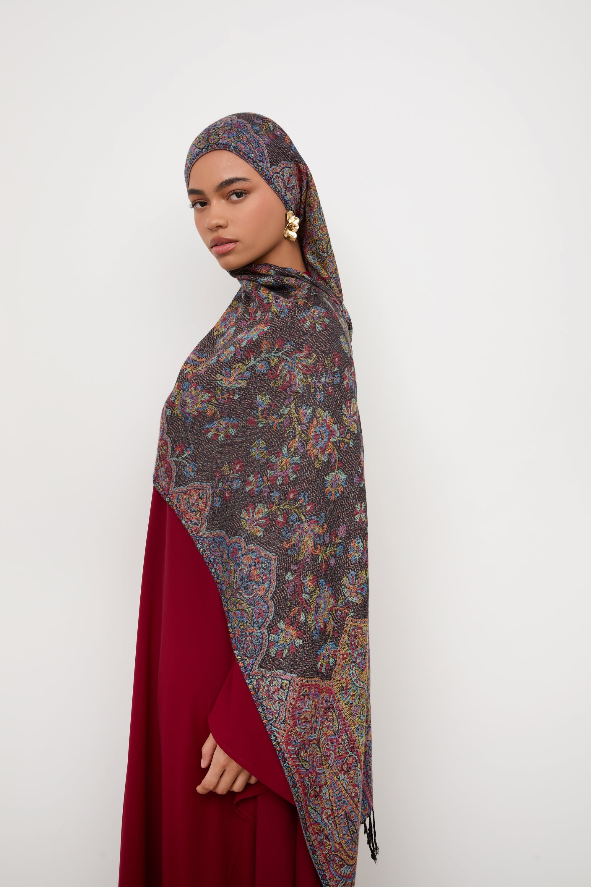 Pashmina Hijab Scarf - Prism Hijabs Veiled 