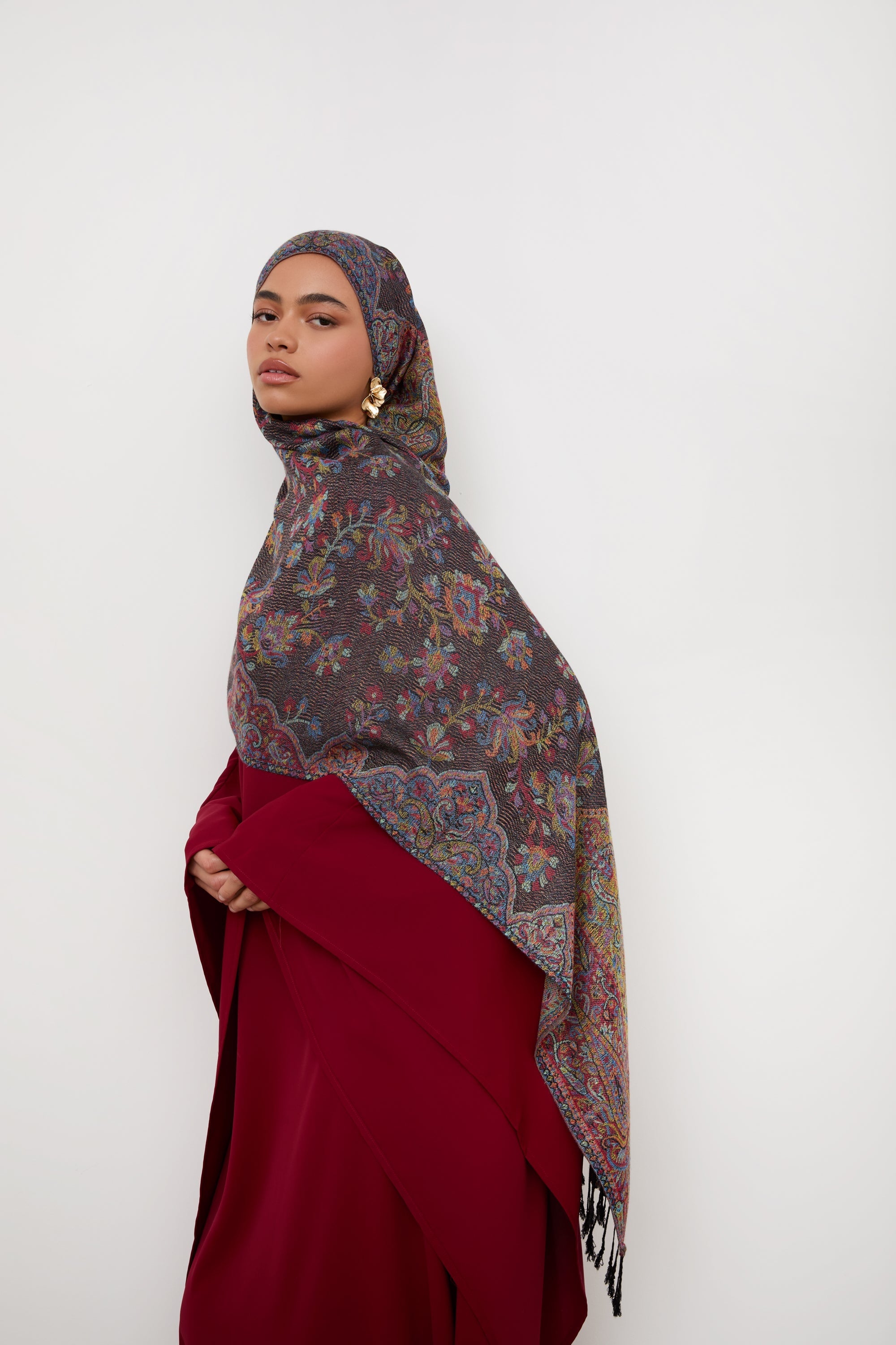 Pashmina Hijab Scarf - Prism Hijabs Veiled 