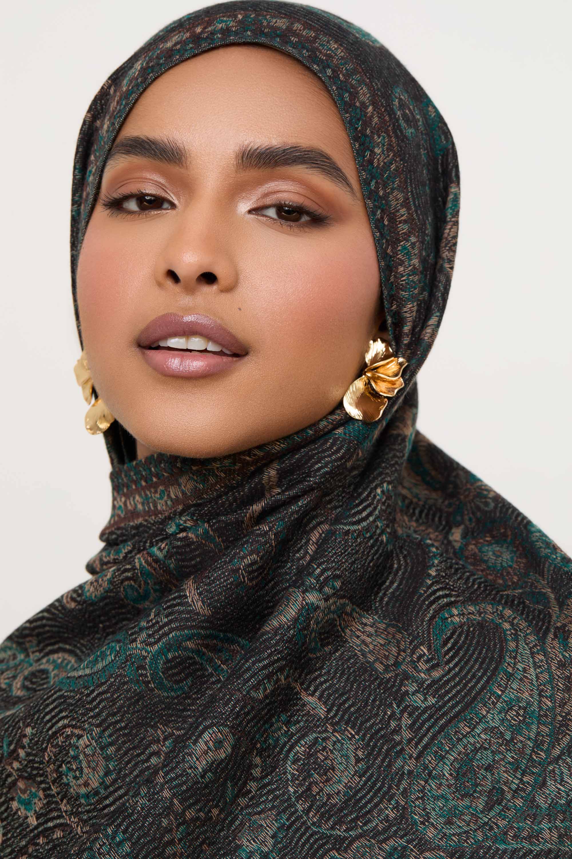 Pashmina Hijab Scarf - Rainforest Hijabs Veiled 