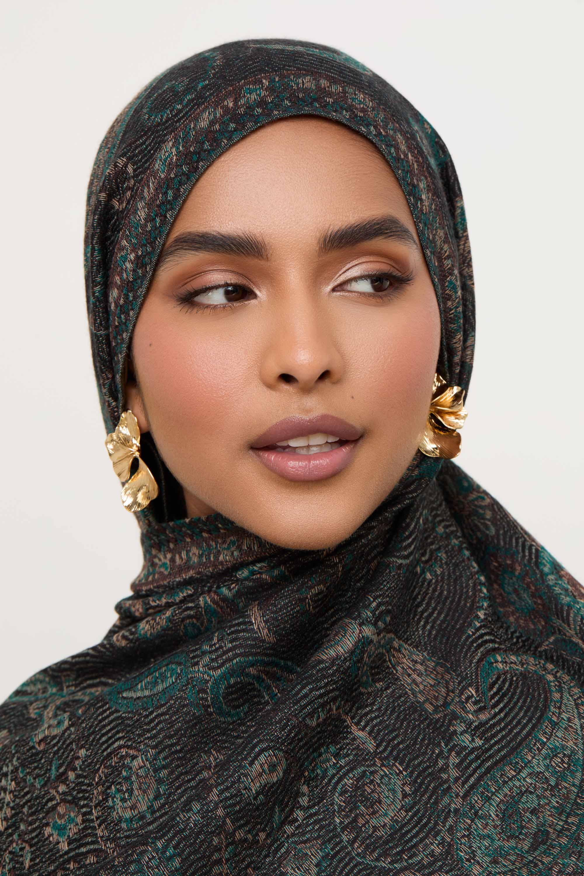 Pashmina Hijab Scarf - Rainforest Hijabs Veiled 