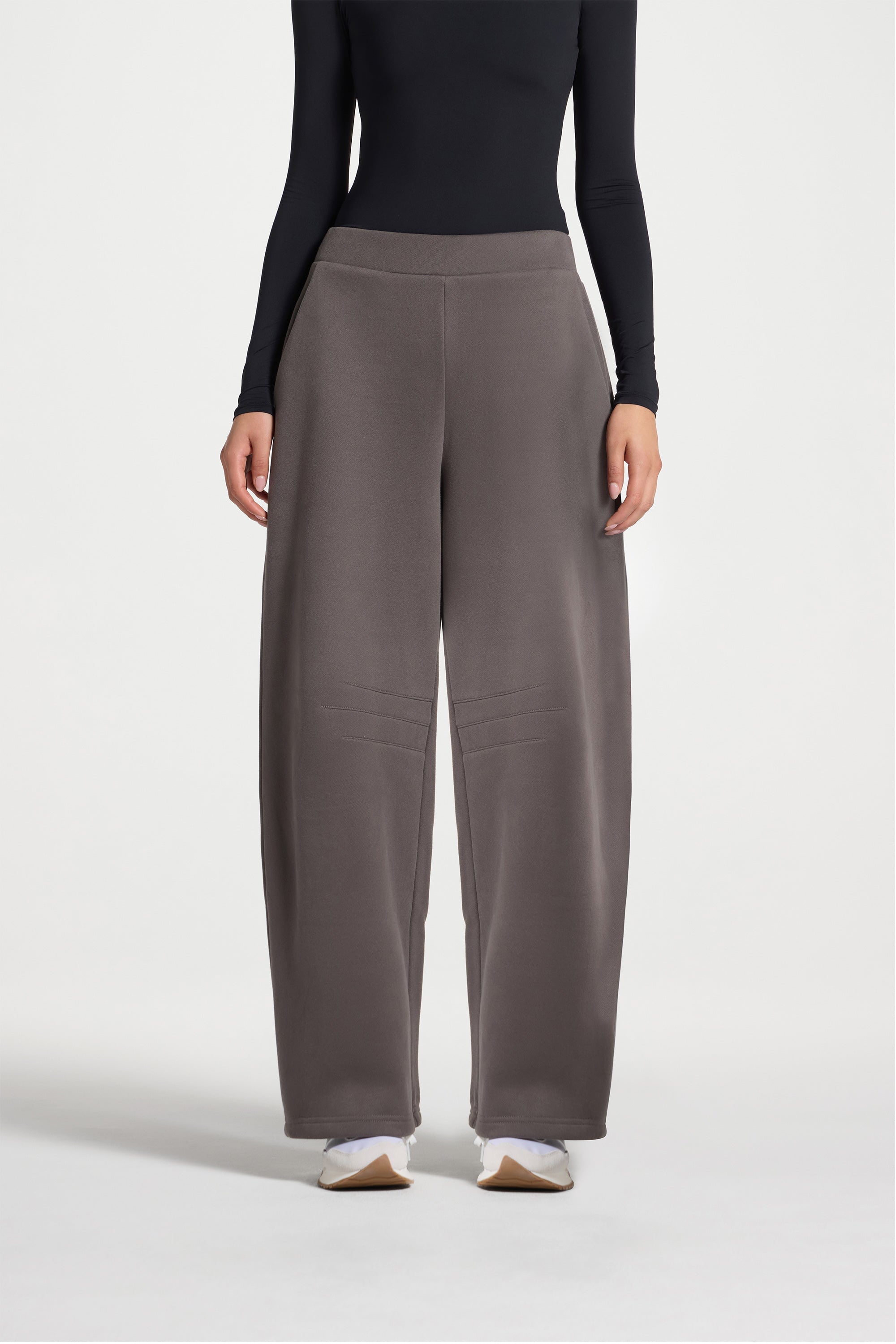 Pleated Lounge Top & Pants Set - Iron Abayas Veiled 