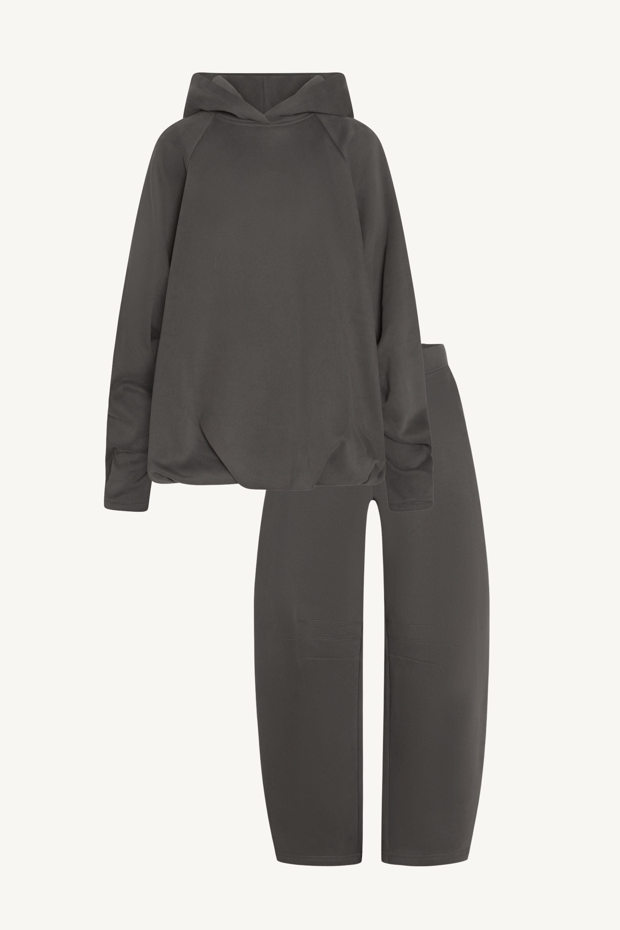 Pleated Lounge Top & Pants Set - Iron Abayas Veiled 