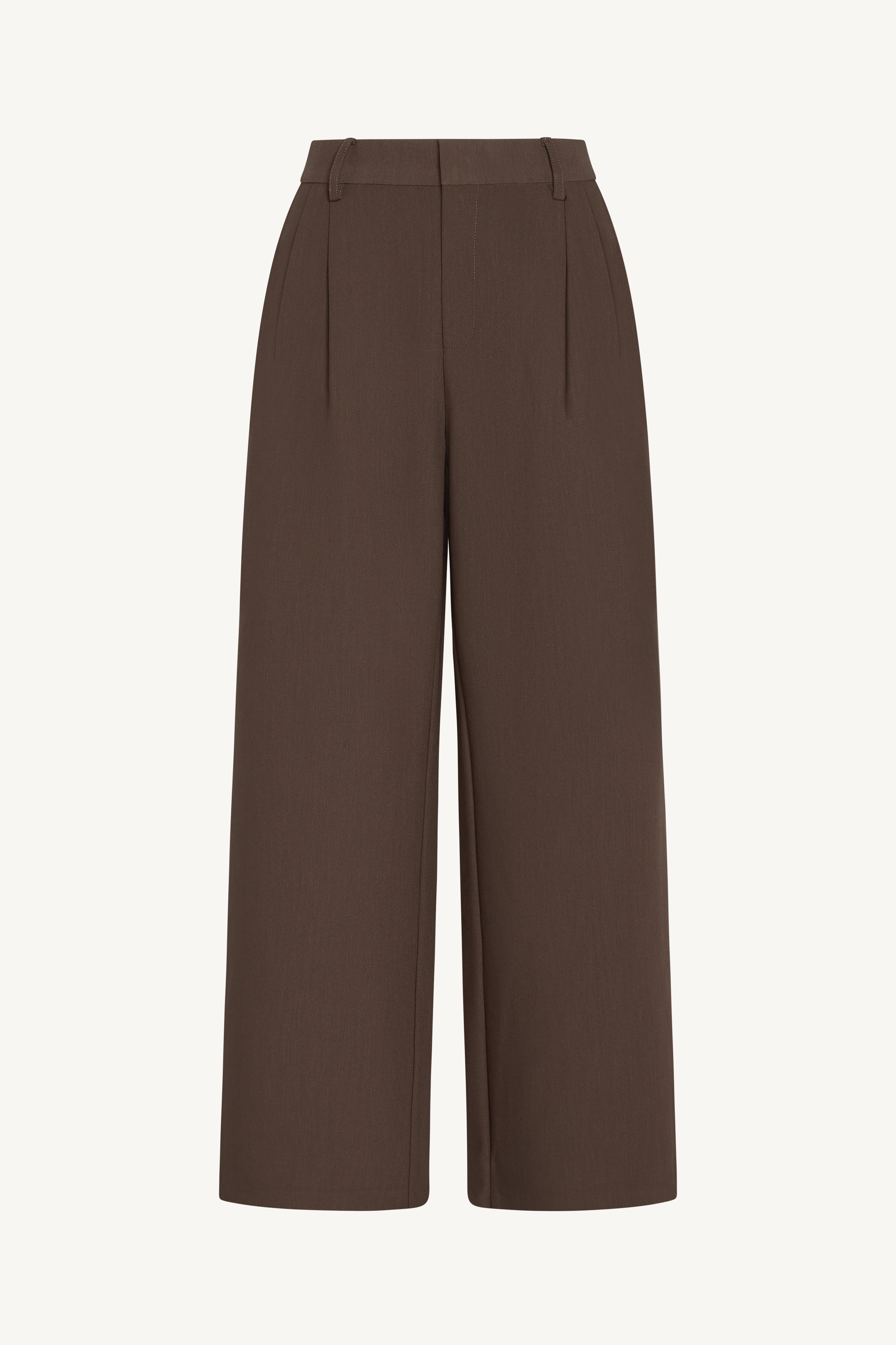Pleated Pant - Truffle Abayas Veiled 