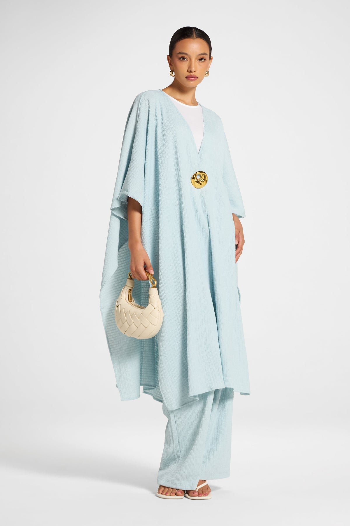 Poncho & Pant Set - Dolphin Pants Veiled 