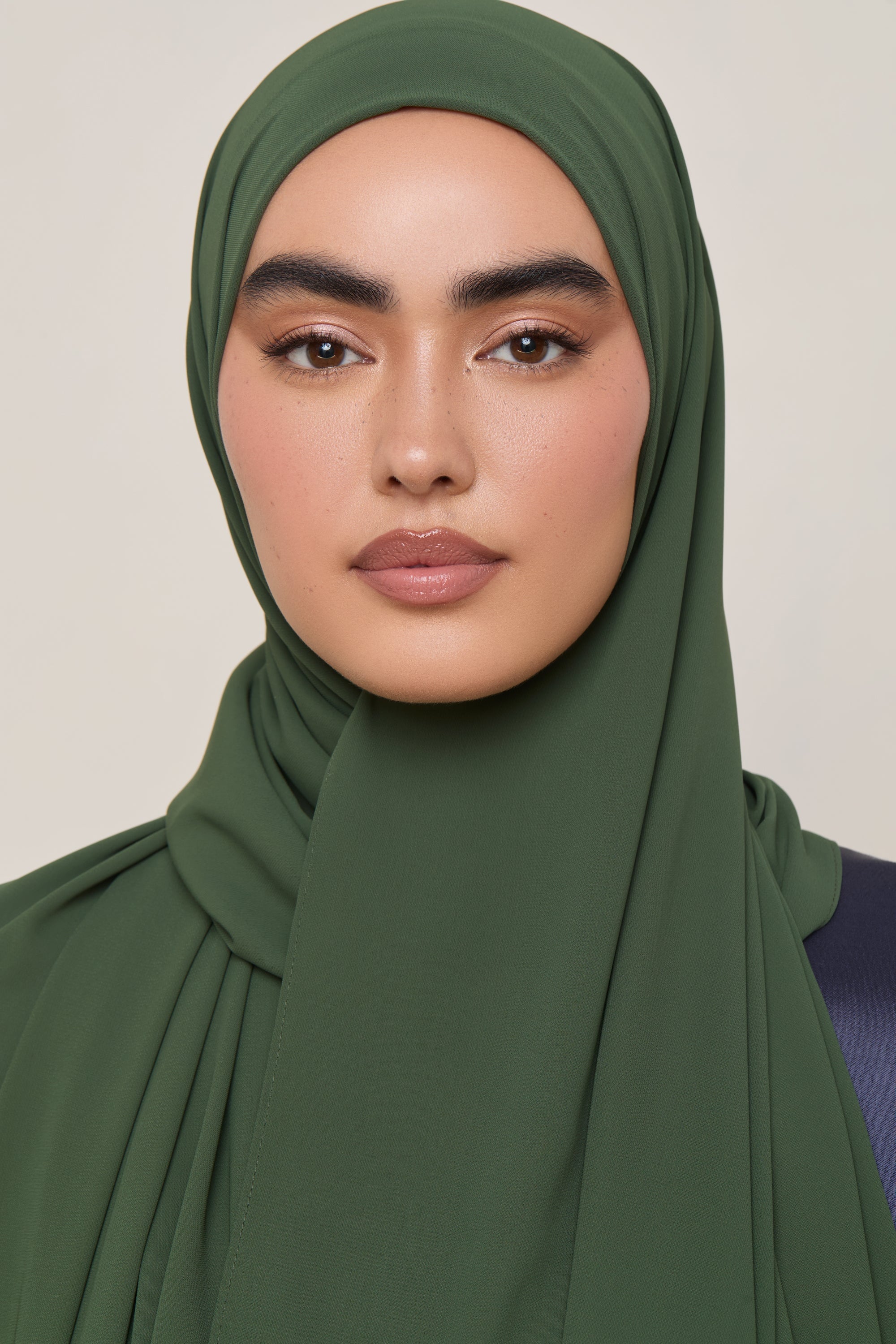 Premium Chiffon Hijab - Dusky Blue