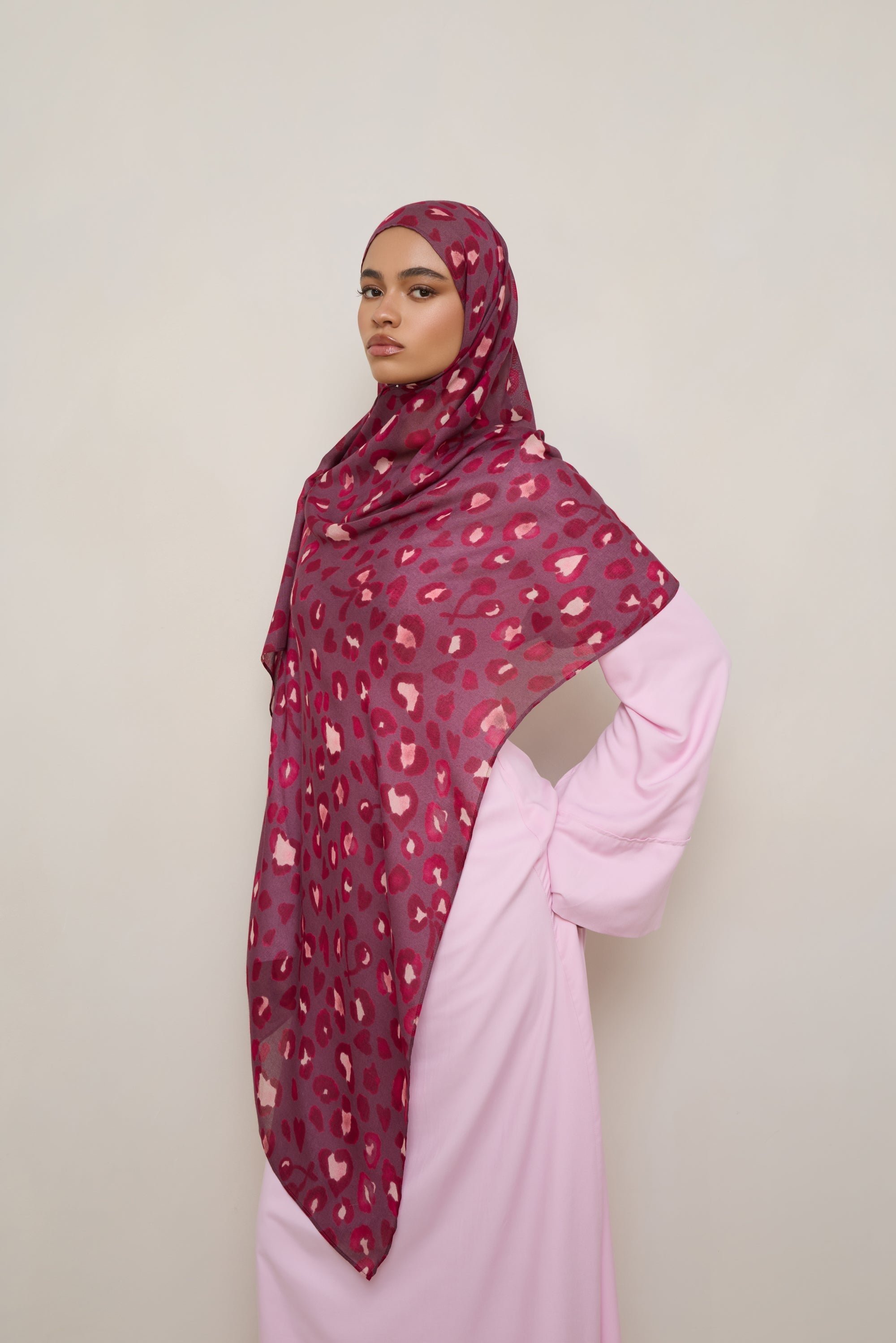 Printed Modal Hijab - Amoria Hijabs Veiled 