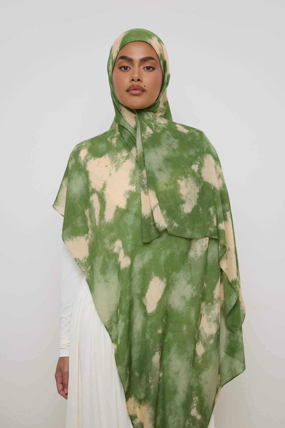 Printed Modal Hijab - Banana Clouds Hijabs Veiled 