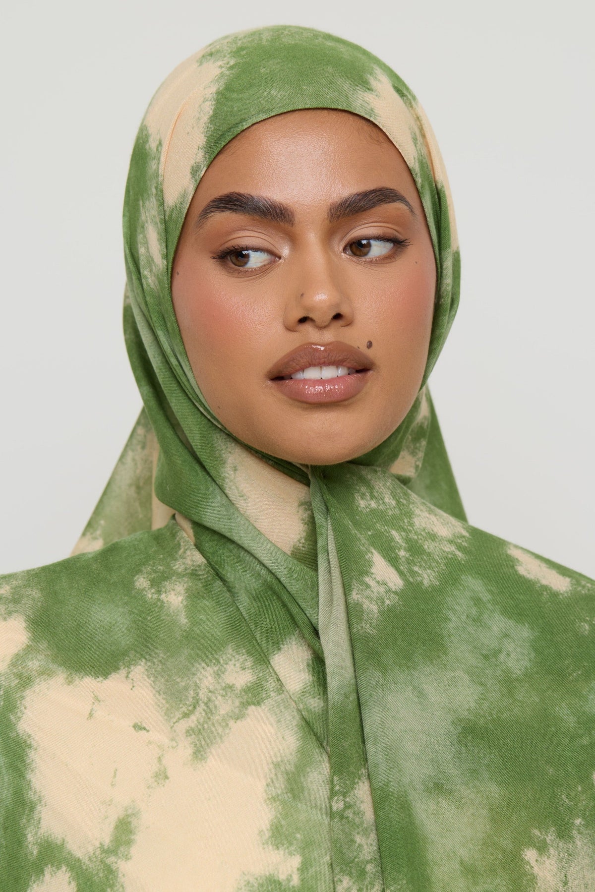 Printed Modal Hijab - Banana Clouds Hijabs Veiled 