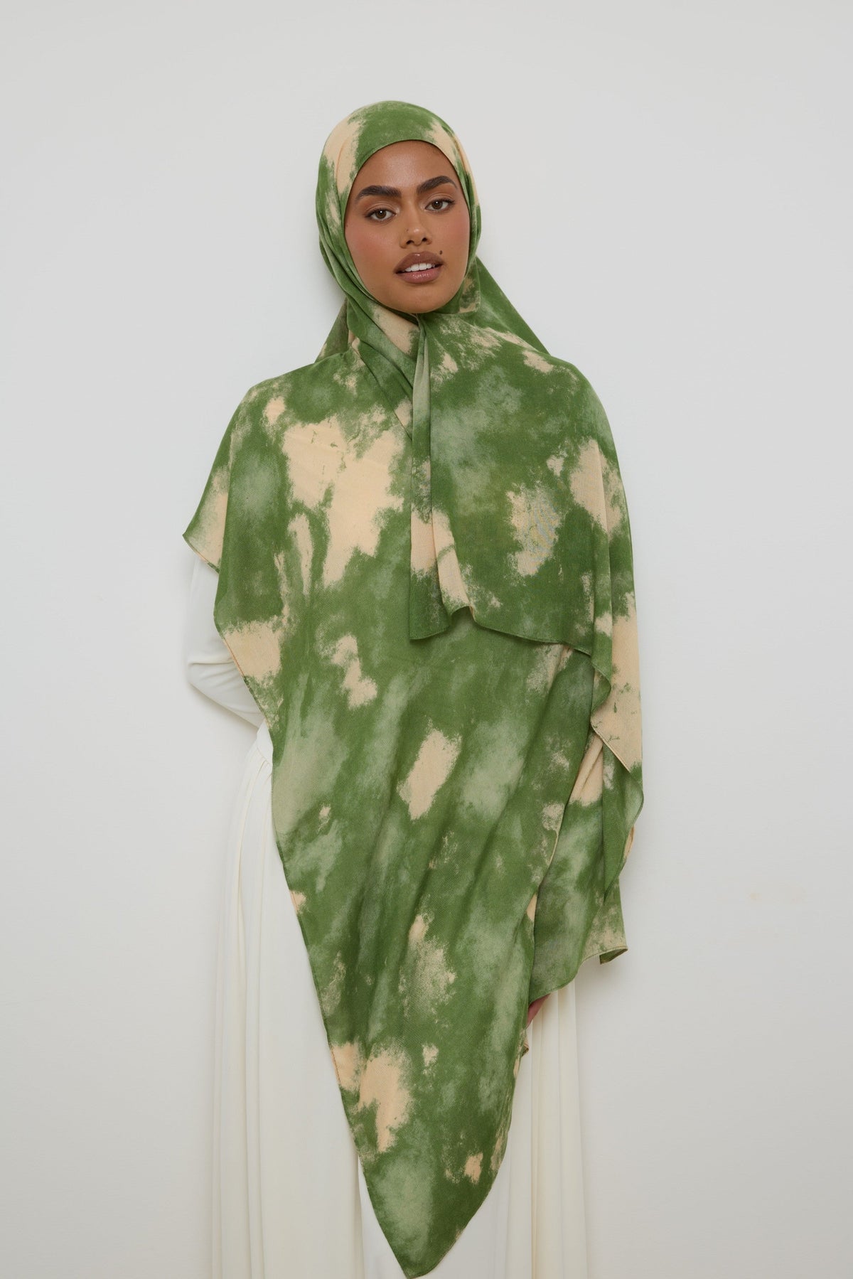 Printed Modal Hijab - Banana Clouds Hijabs Veiled 
