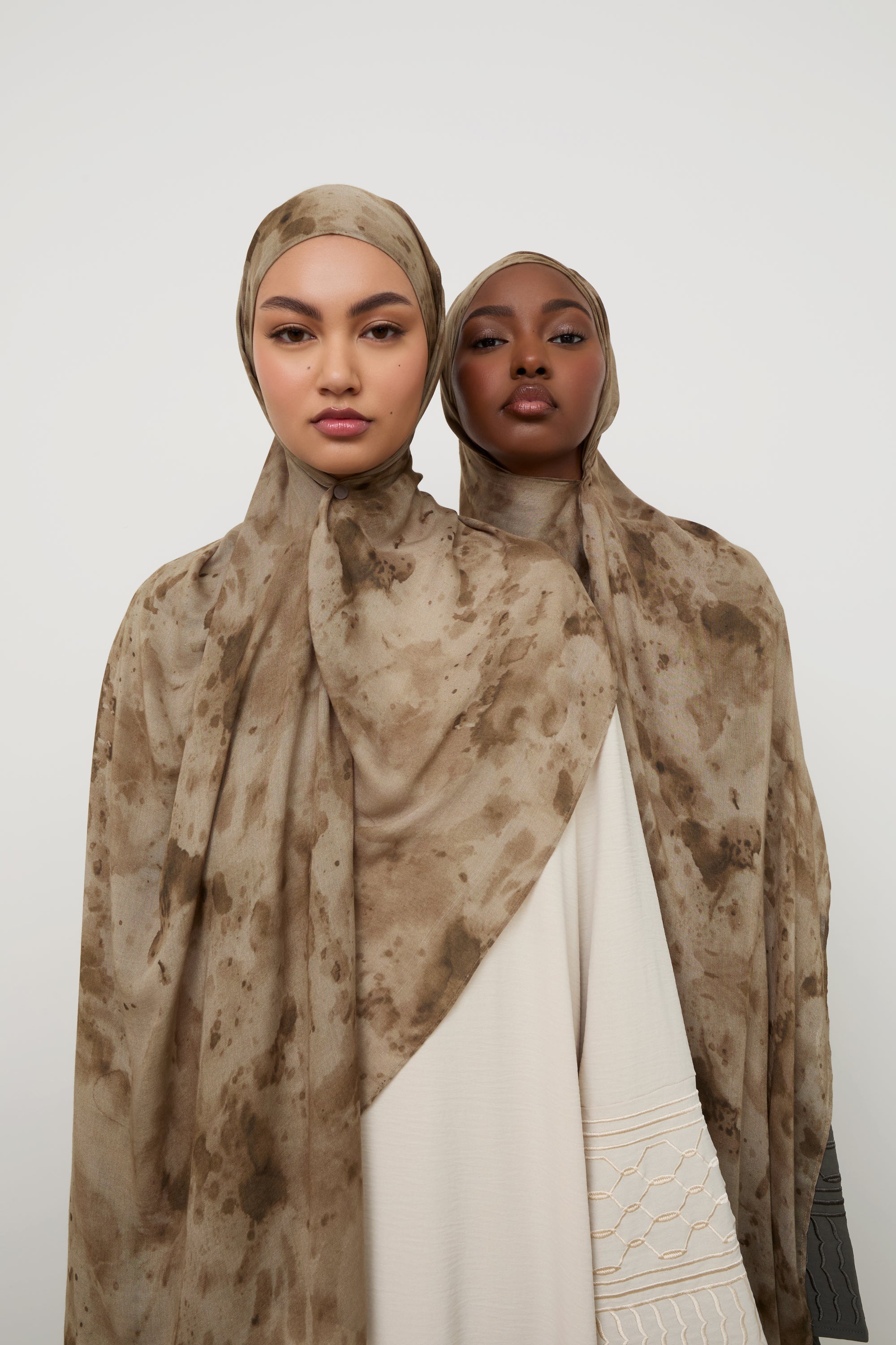 Printed Modal Hijab - Desert Dust Hijabs Veiled 